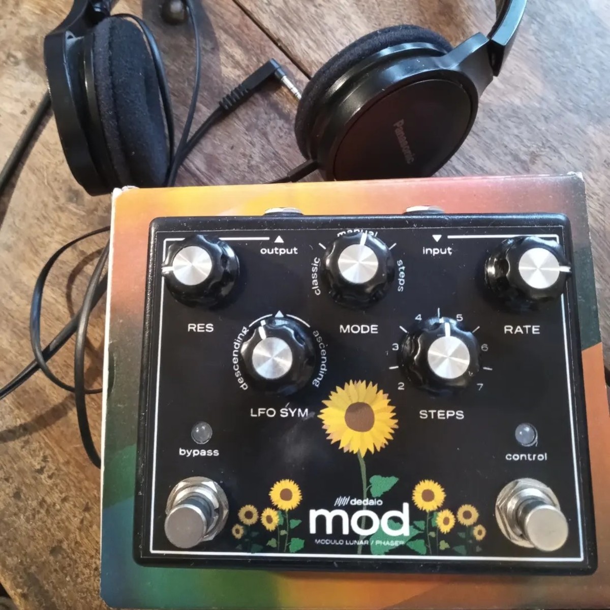 Pedalboard by fede_kempff featuring Dedalo Modulo Lunar / Phaser (MOD-5)