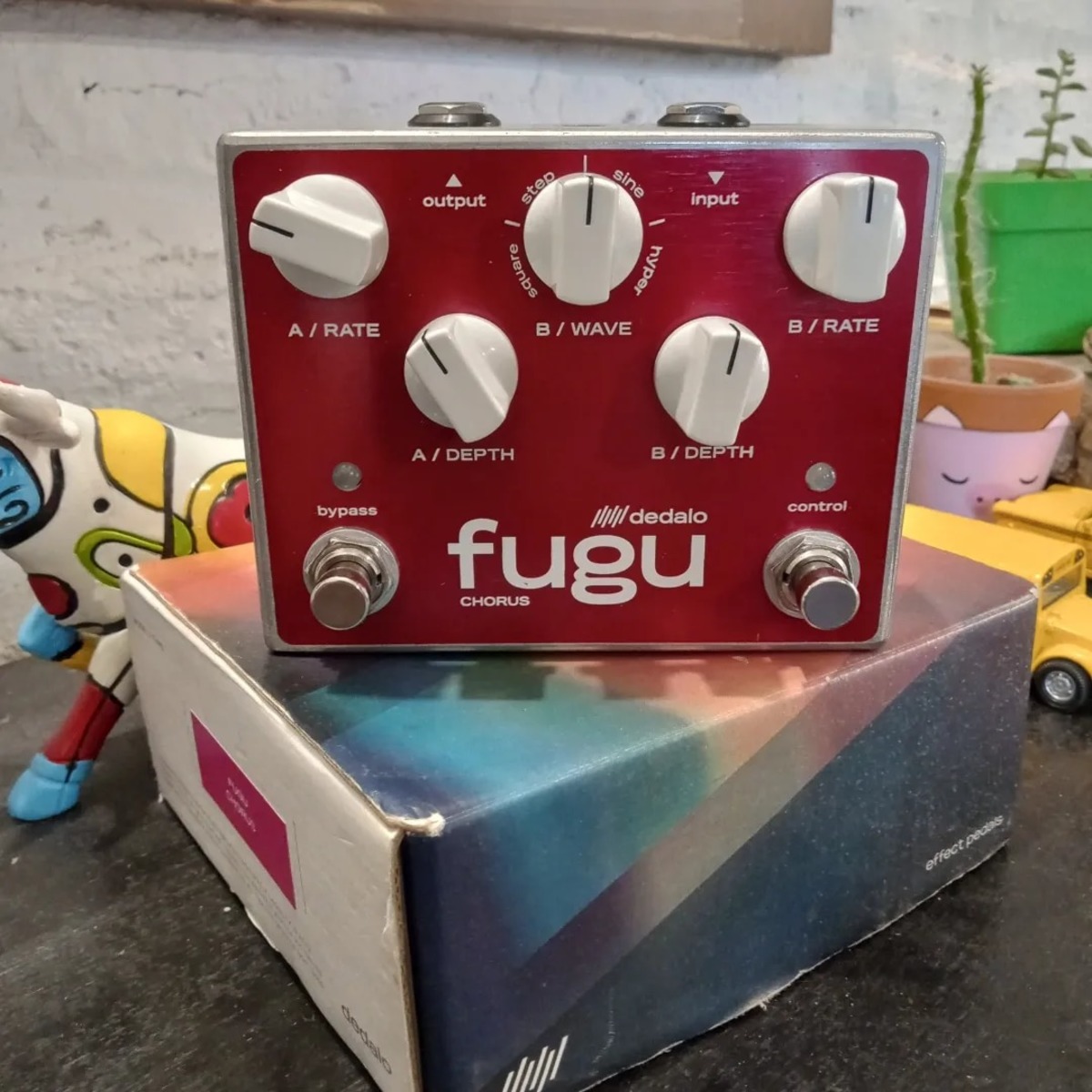 Pedalboard by fede_kempff featuring Dedalo FUGU - Dual Analog Chorus (FUG-2) - Effect Pedal