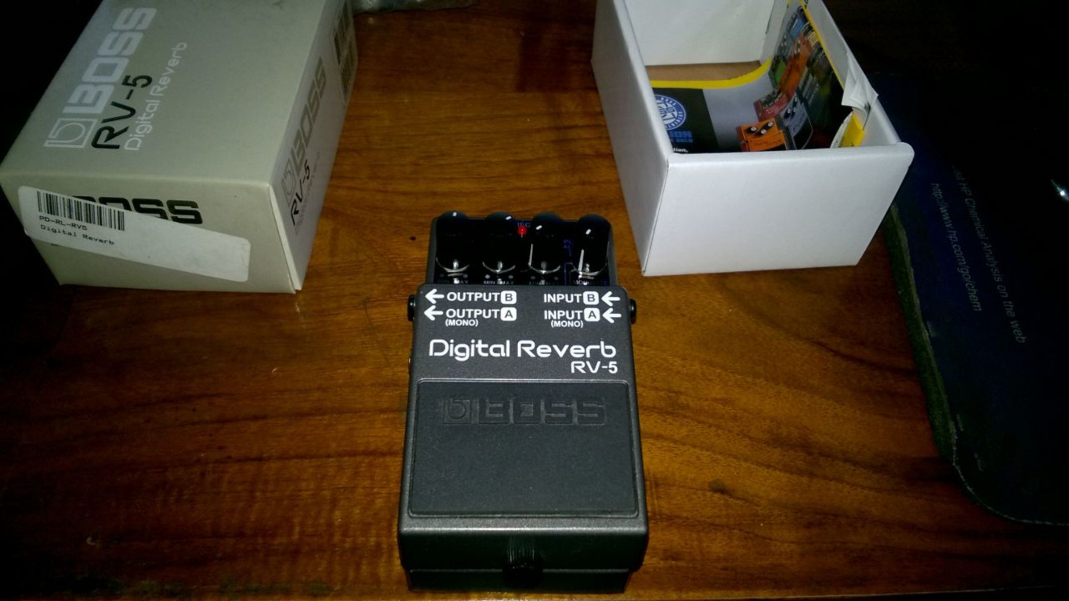 Pedalboard by fede_kempff featuring Boss RV-5 Digital Reverb