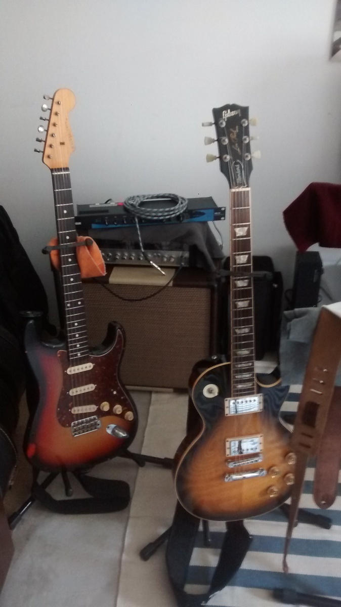 shy's music gear photo