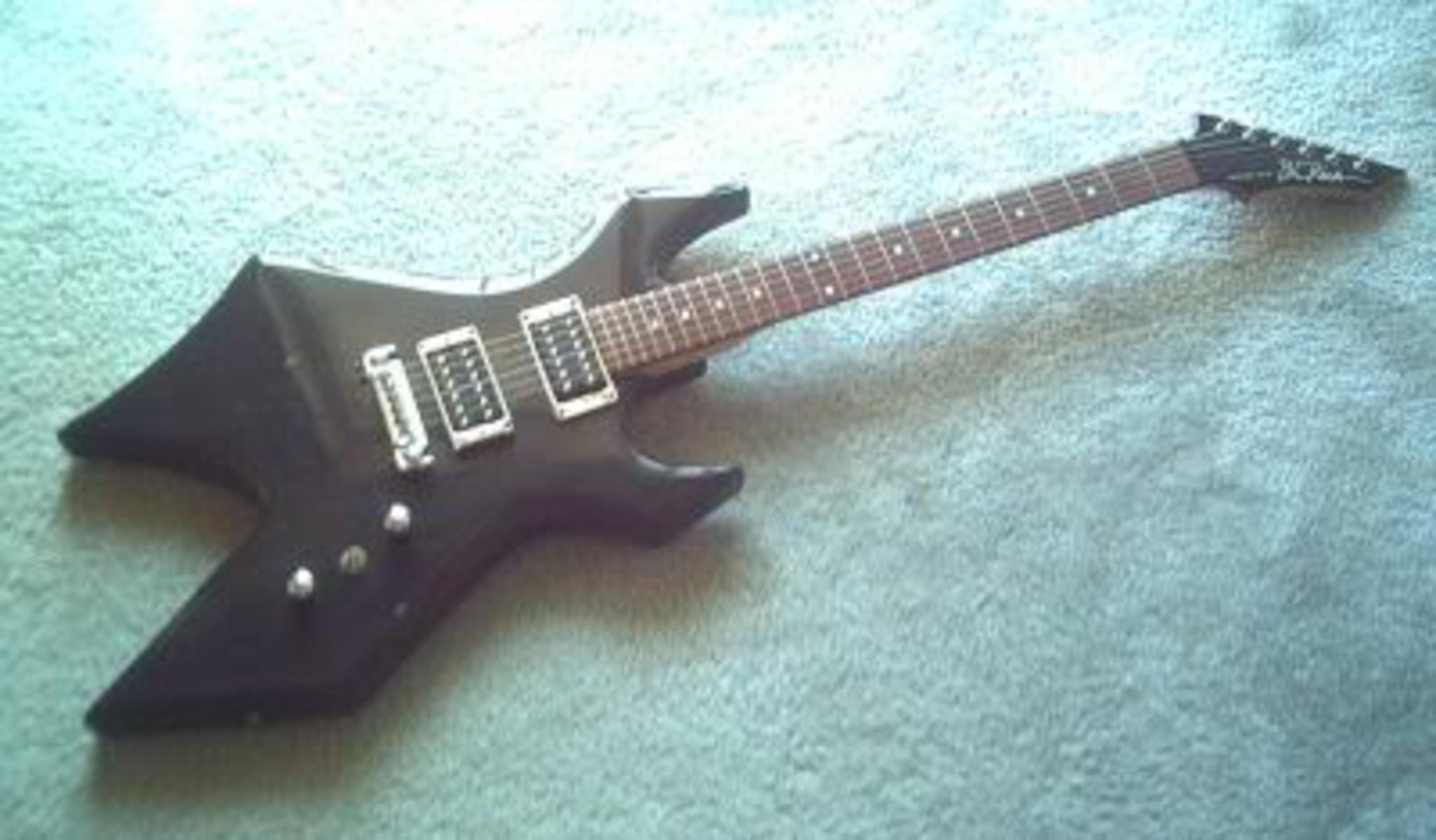 Metal Music Gear Setup by creepingnet featuring B.C. Rich Warlock