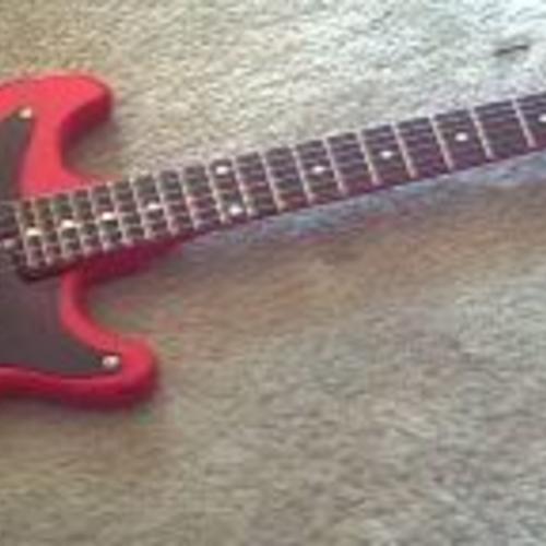 Photo of Harmony H804 in a guitar