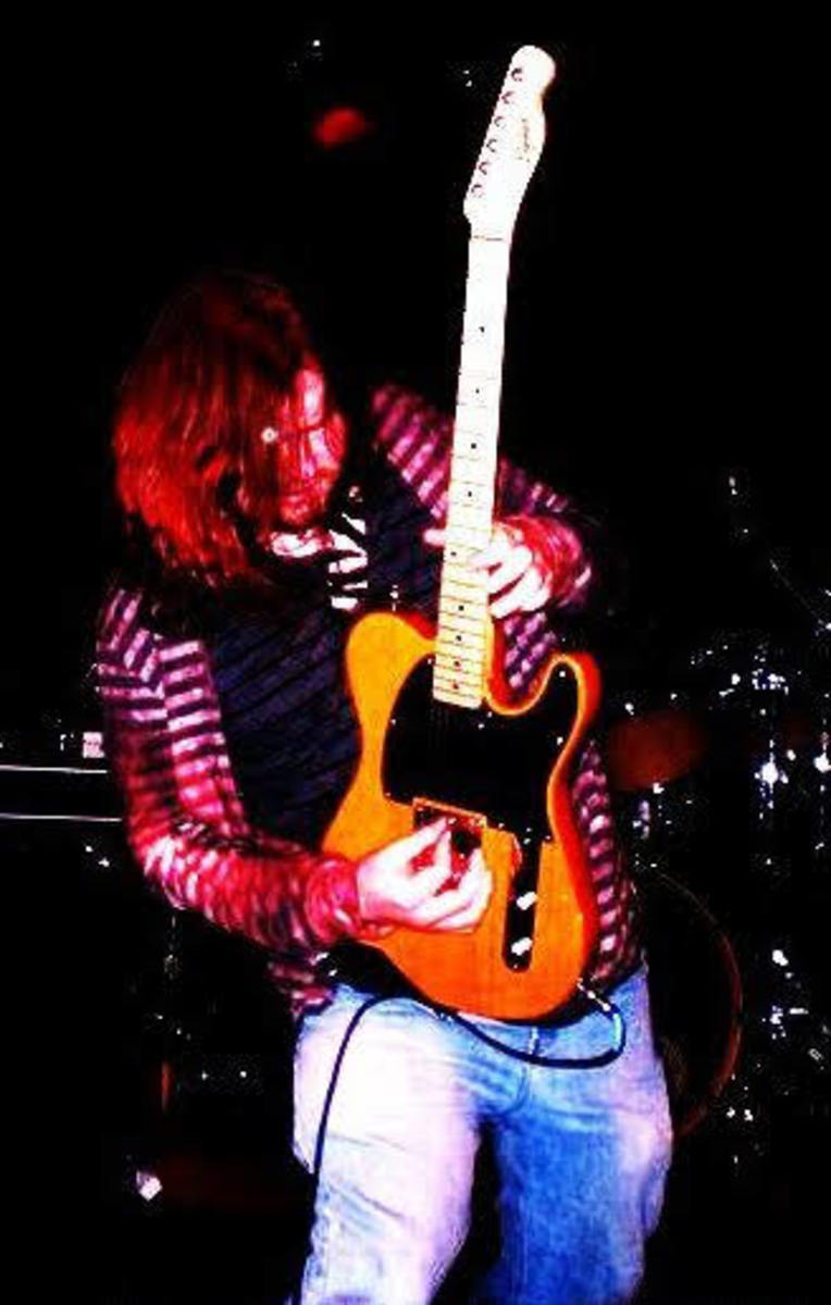 Punk Live Rig by creepingnet featuring Squier Affinity Series Telecaster