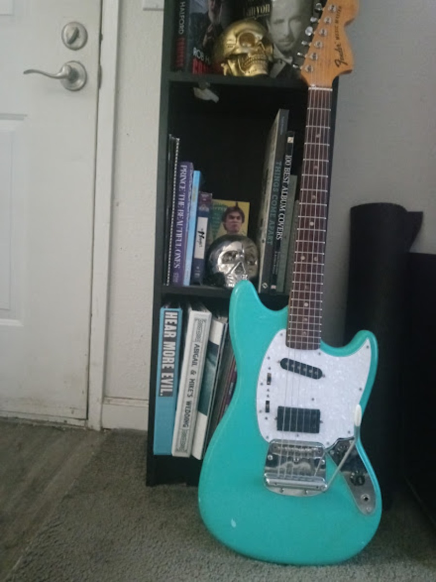 Music Gear Setup by creepingnet featuring Fender Musicmaster Electric Guitar