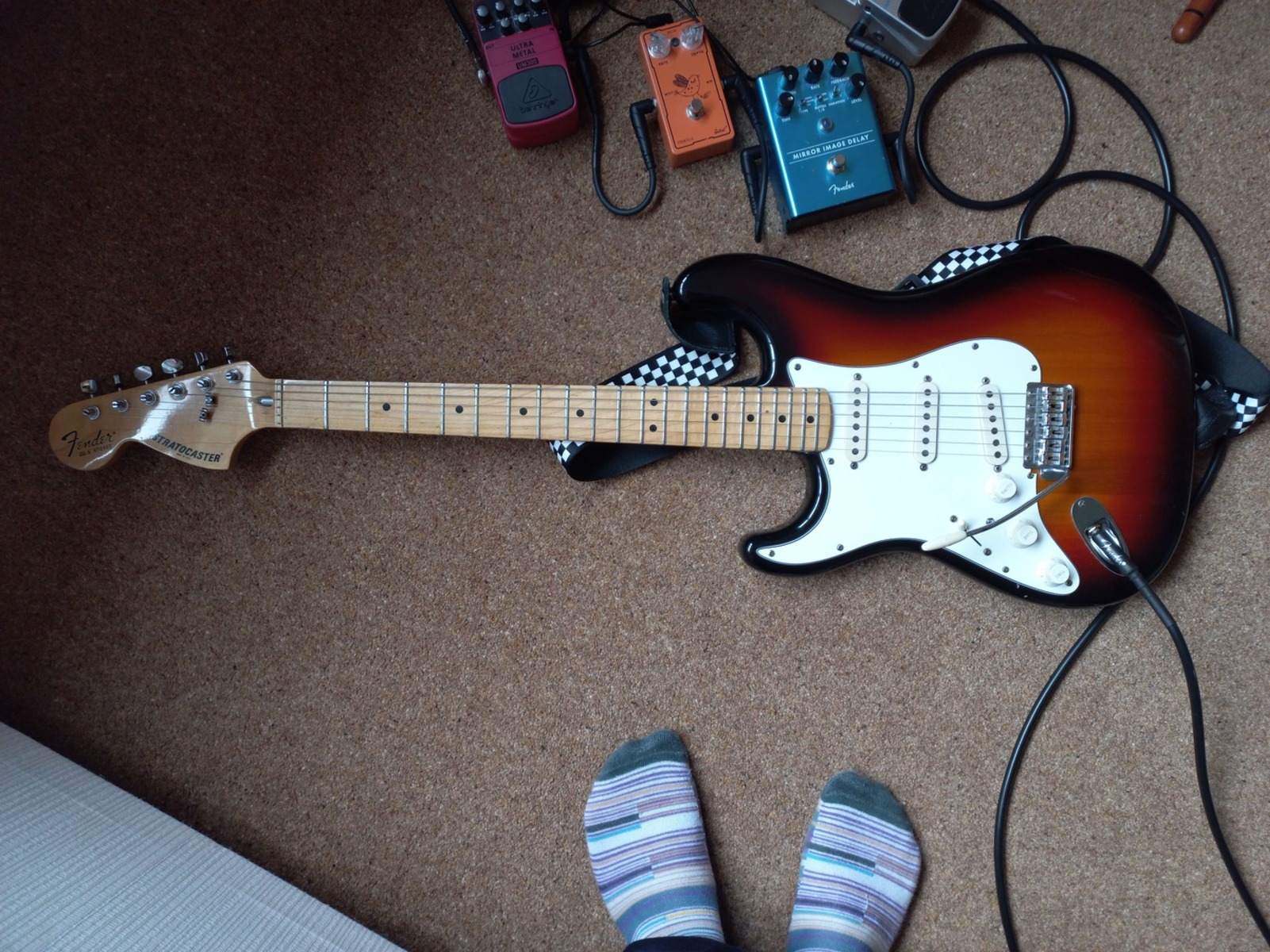 Music Gear Setup by chufungus featuring Fender Stratocaster (1978-1981)