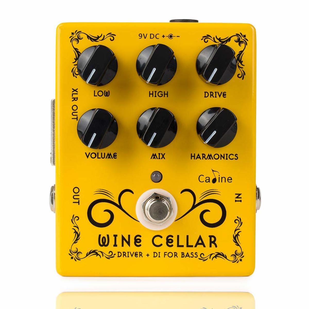Pedalboard by tfb_sanchez featuring Caline CP-60 Wine Cellar Bass Drive and DI