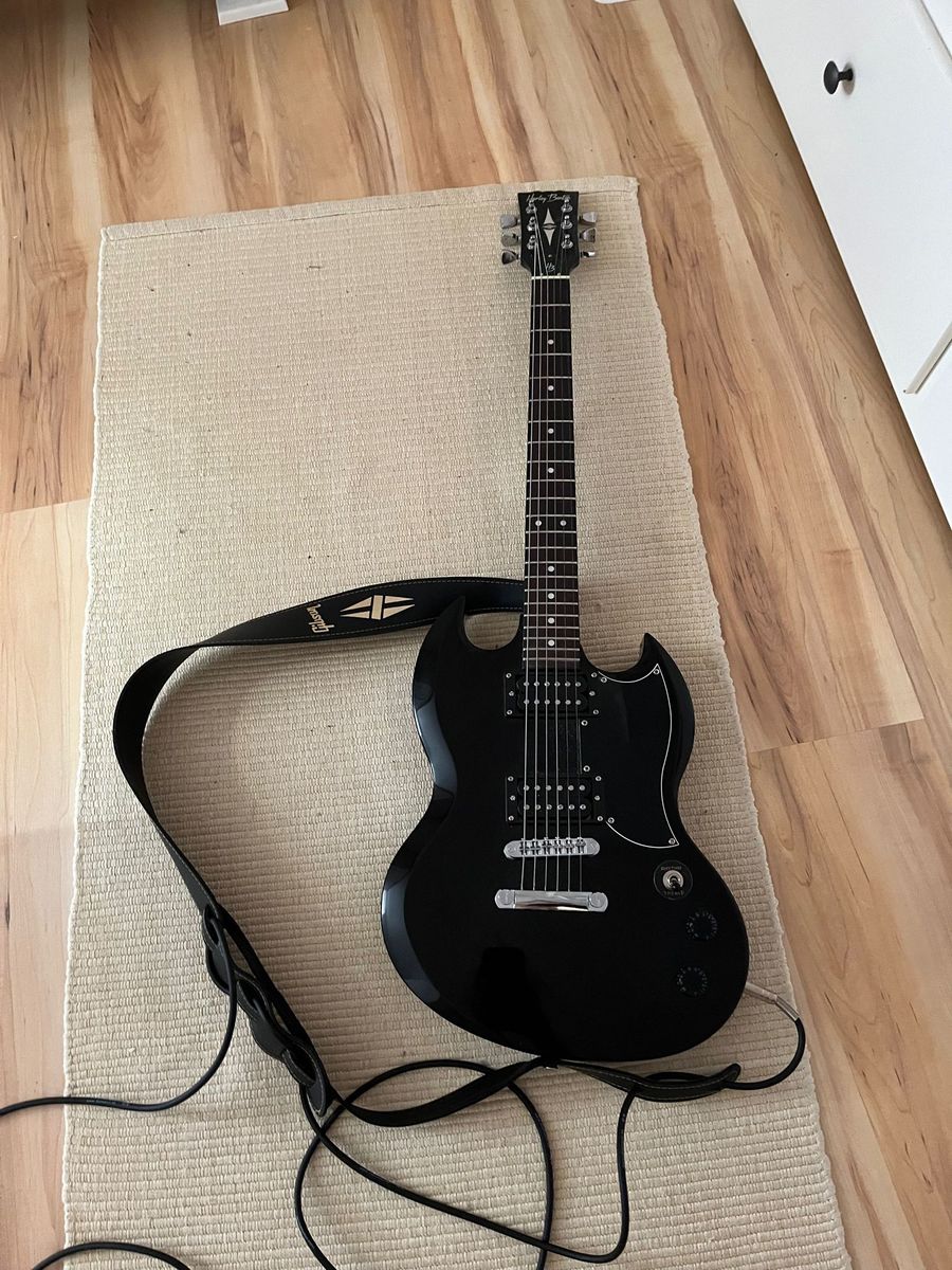 Music Gear Setup by uniday featuring Harley Benton DC-200 Student Series