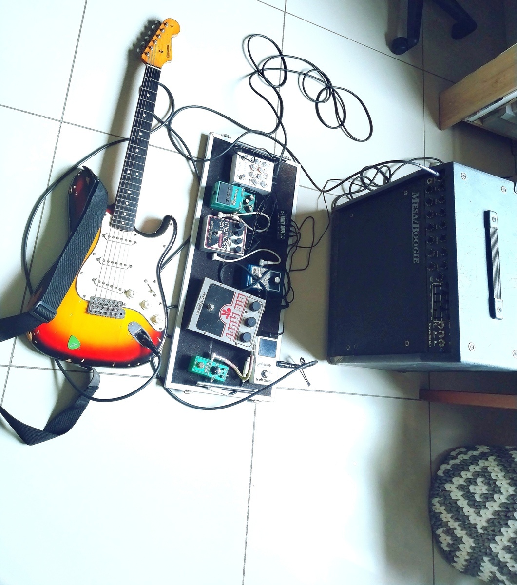 Pedalboard by eddy_pena_arano featuring Fernandes The Revival RST-80