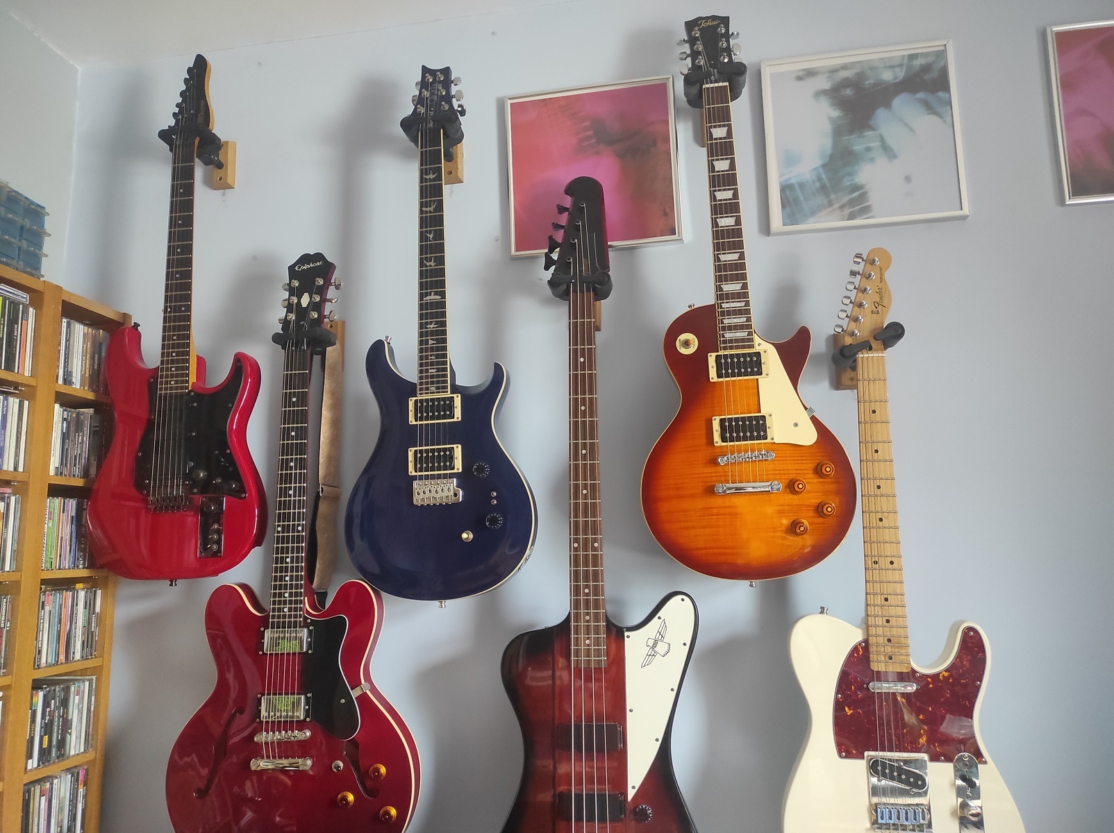 Music Gear Setup by l_hm featuring Casio MG-510, Epiphone Dot, and PRS SE Standard 24-08 Electric Guitar and 3 more pieces of gear
