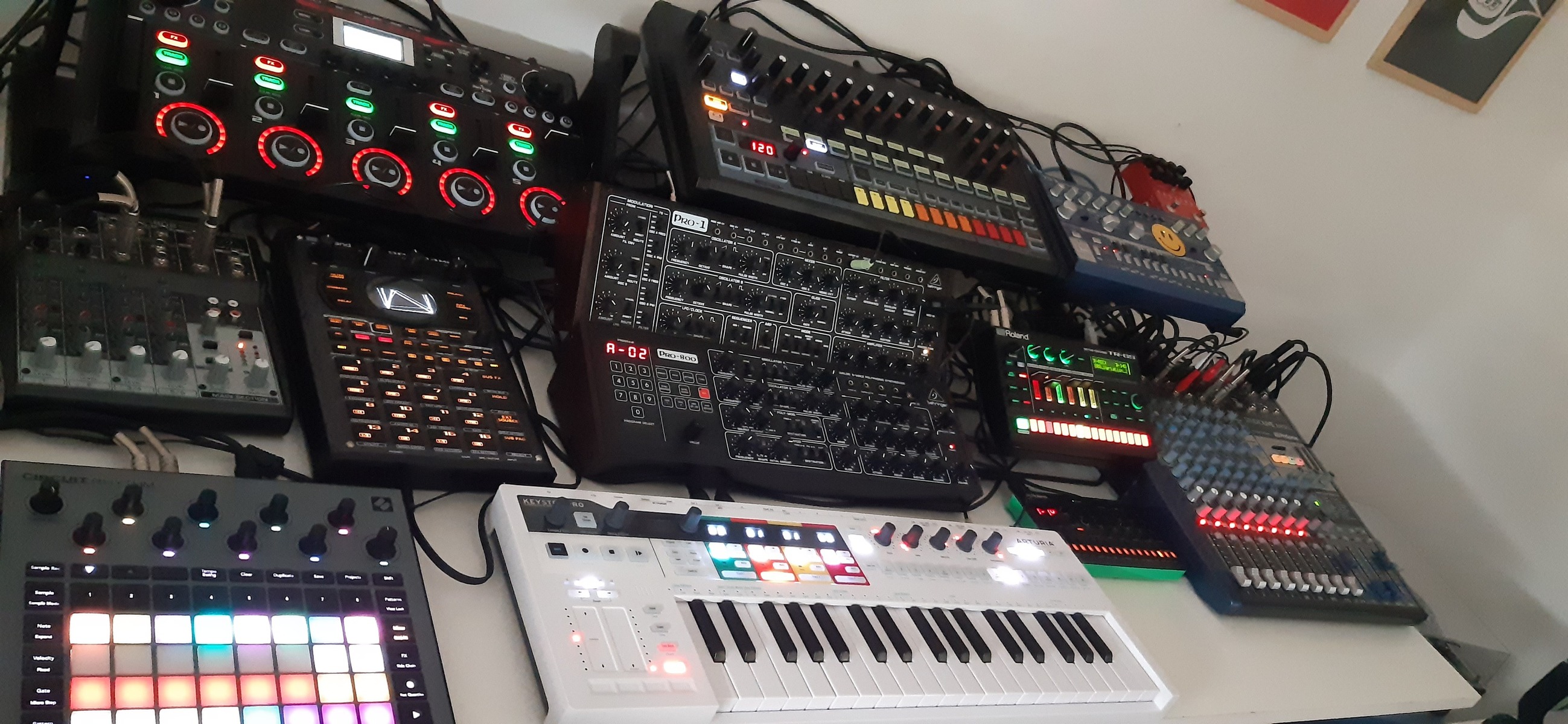 commuter's music gear photo