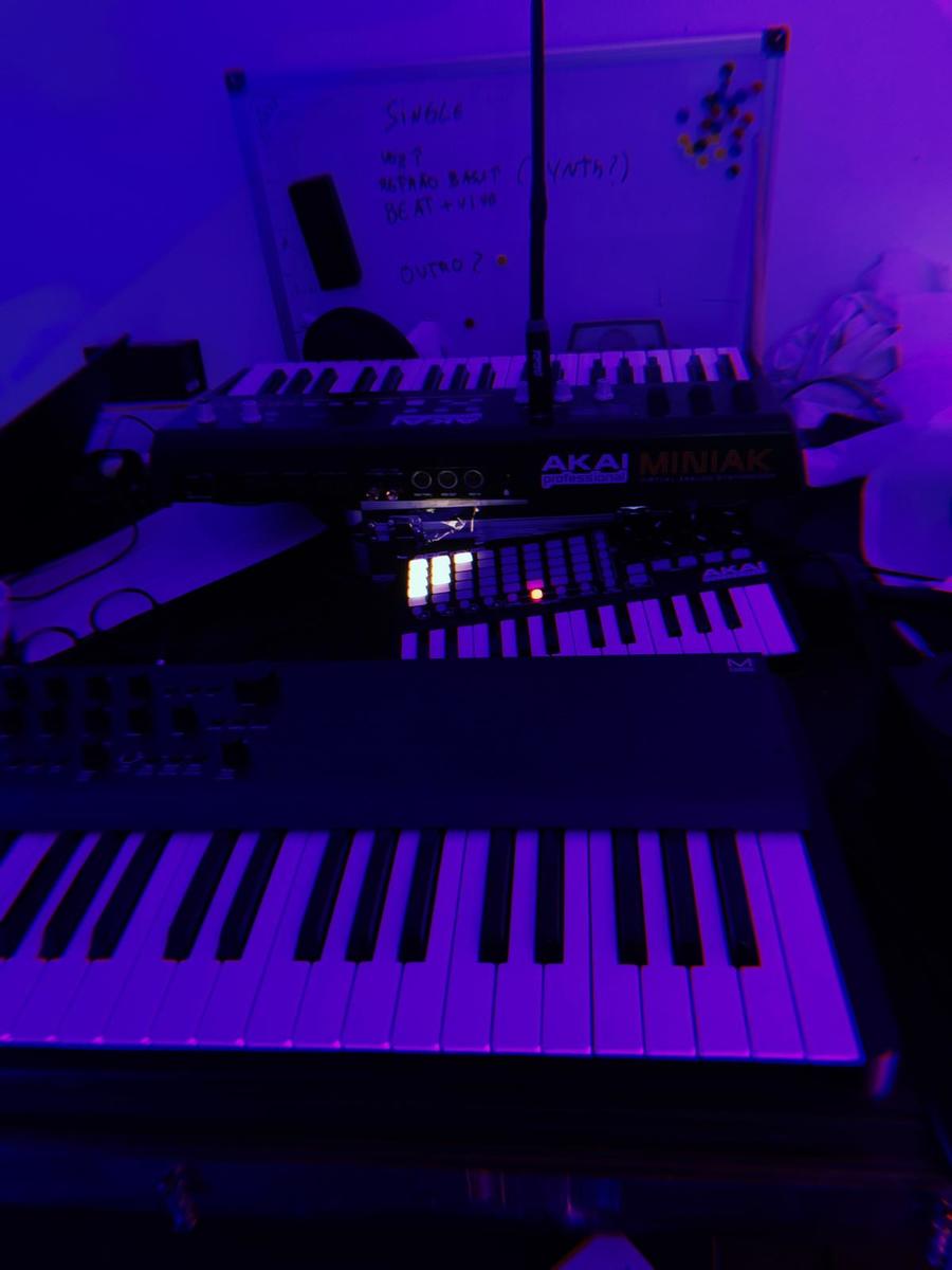 Akai Synth Setup by luis_almeida featuring Modal Electronics Argon8X 61-Key 8-Voice Polyphonic Wavetable Synthesizer, Akai Pro MINIAK Virtual Analog Synthesizer, and Akai APC 25