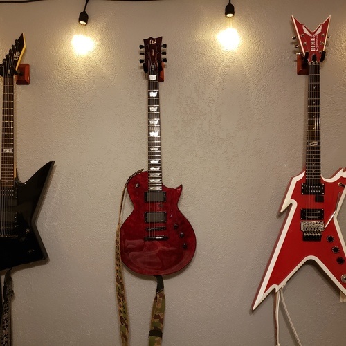 Photo of LTD EX 400 in a guitar