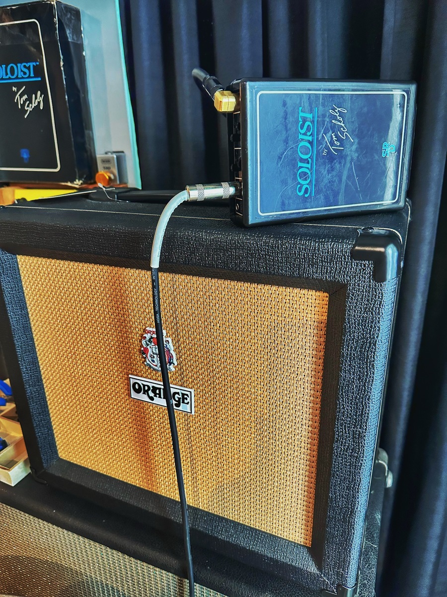 Orange Amp Rig by josh_self featuring Scholz Research & Development Rockman Soloist and ORANGE Crush CR35RT Combo Amp