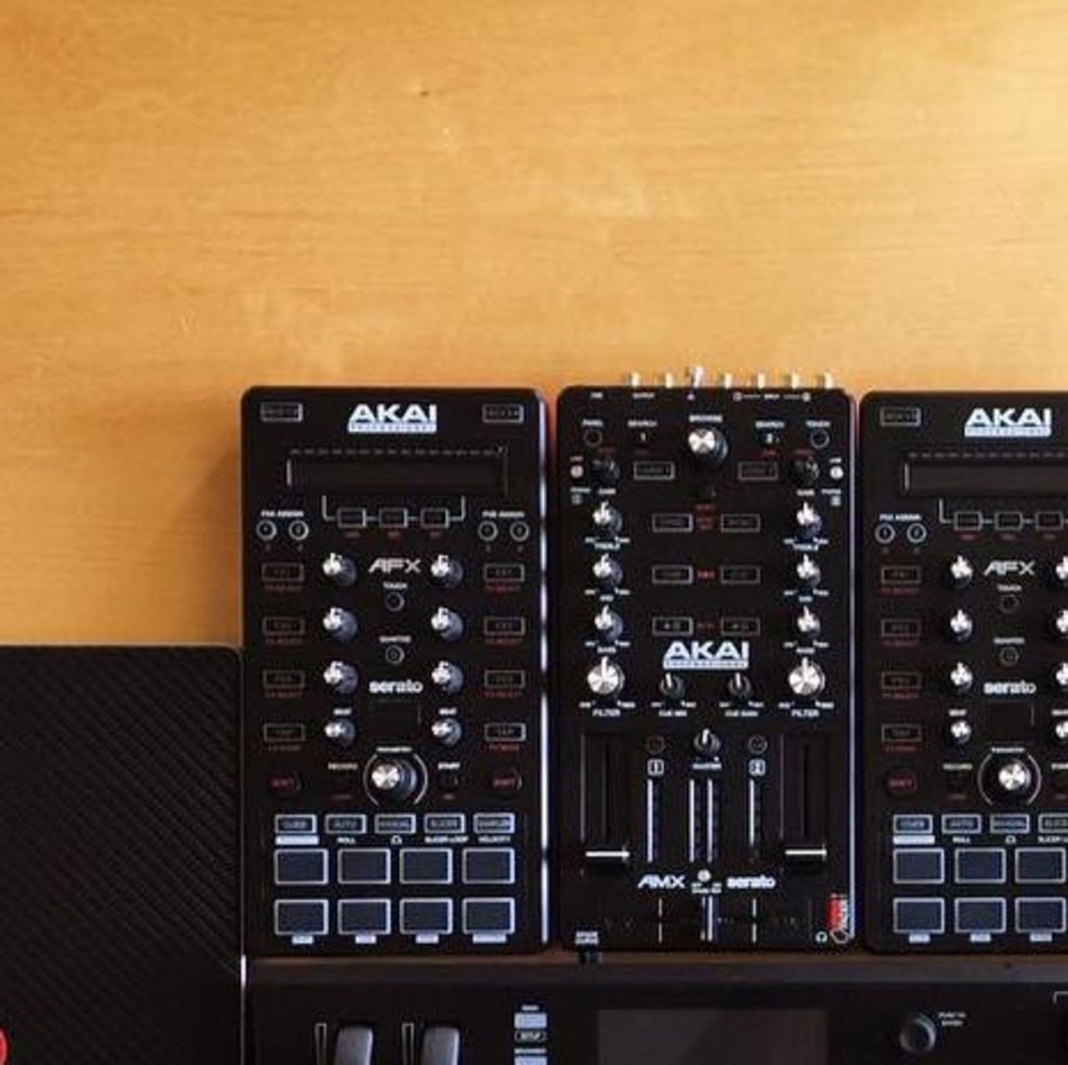 DJ Setup by jrezz777 featuring Akai AFX Serato Controller