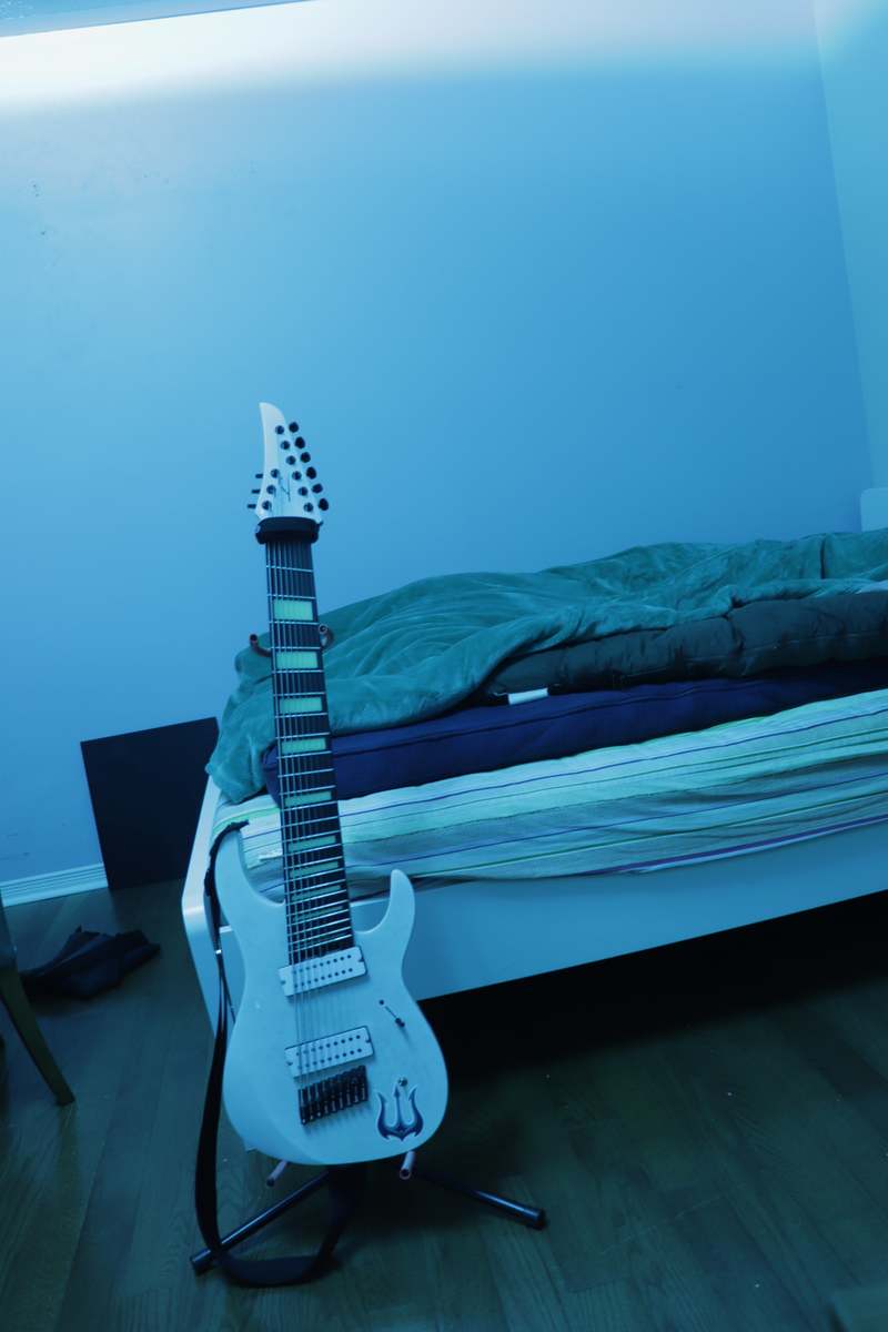 Studio Setup by wintermintp featuring Legator LM-9 Lucas Mann Signature 9 string