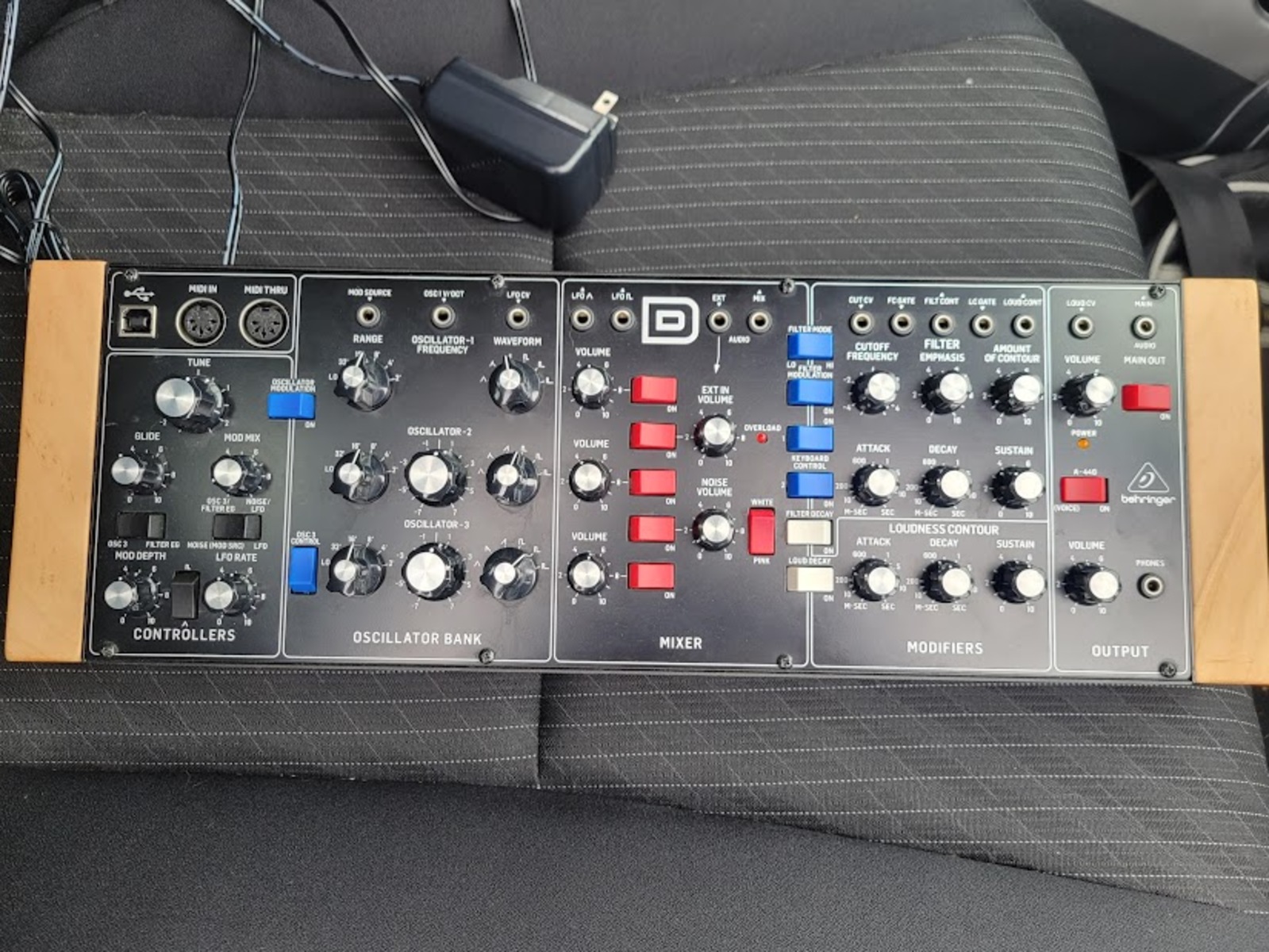 Electronic Synth Setup by shok featuring Behringer Model D