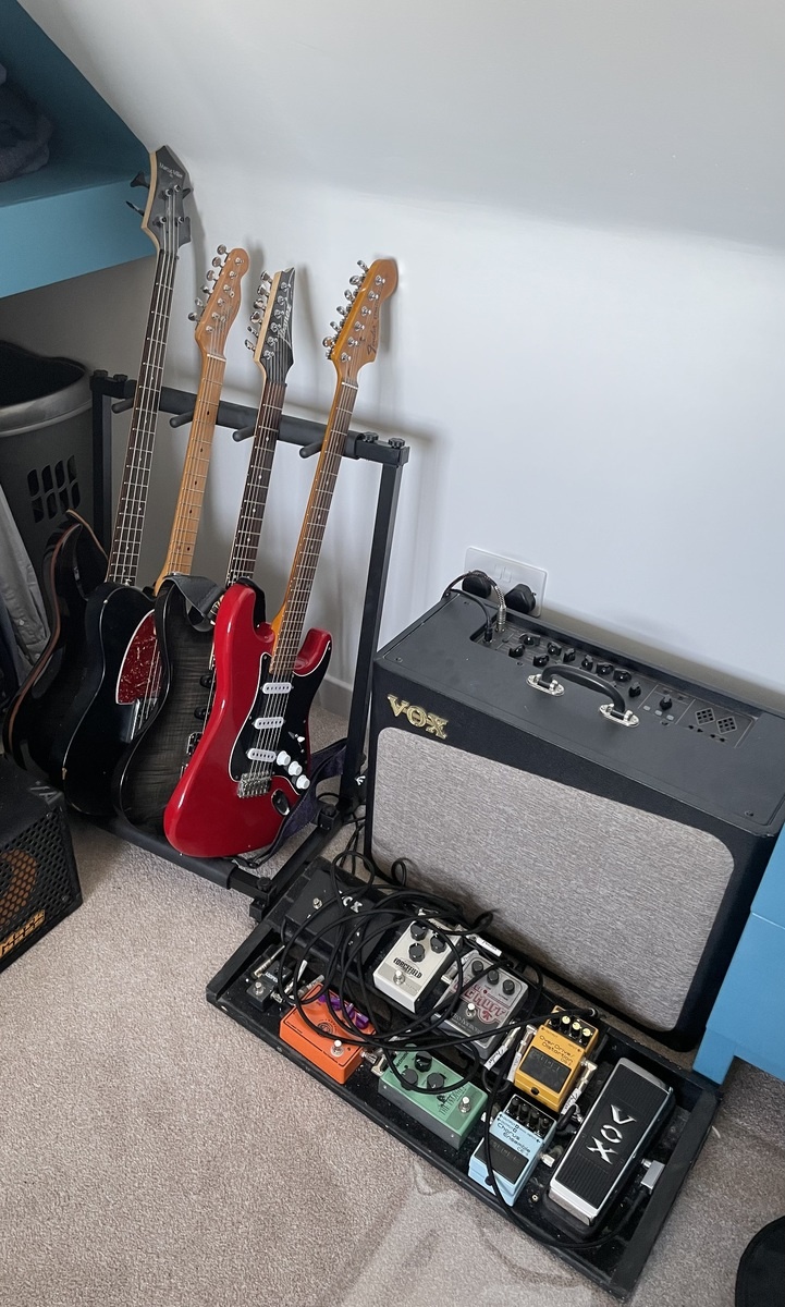 Pedalboard by ethangib04 featuring Vox AV60 - 60w 1x12" Analog Valve Modeling Amplifier