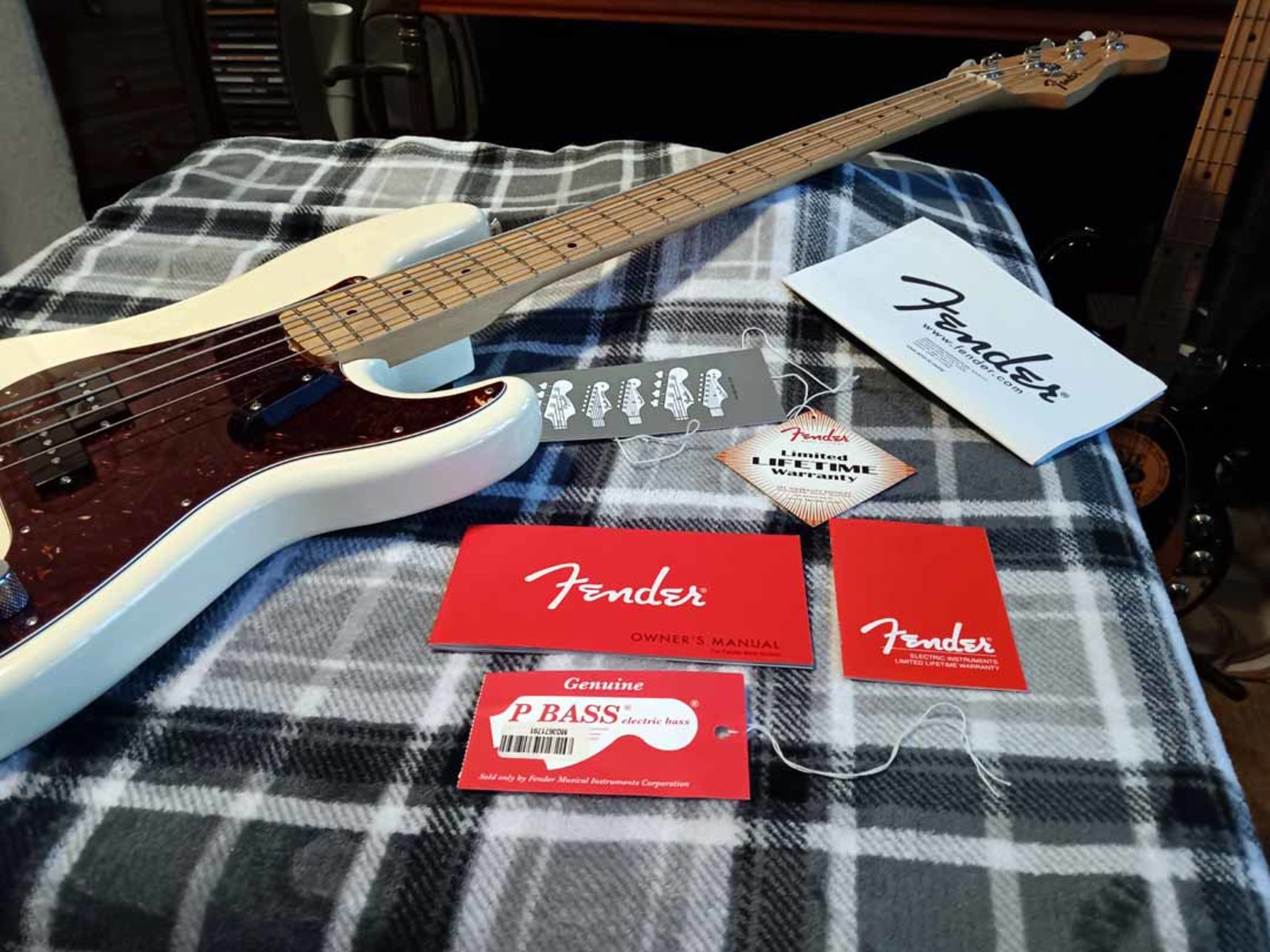 Music Gear Setup by jeremy_crockett featuring Fender Standard Precision Bass MN