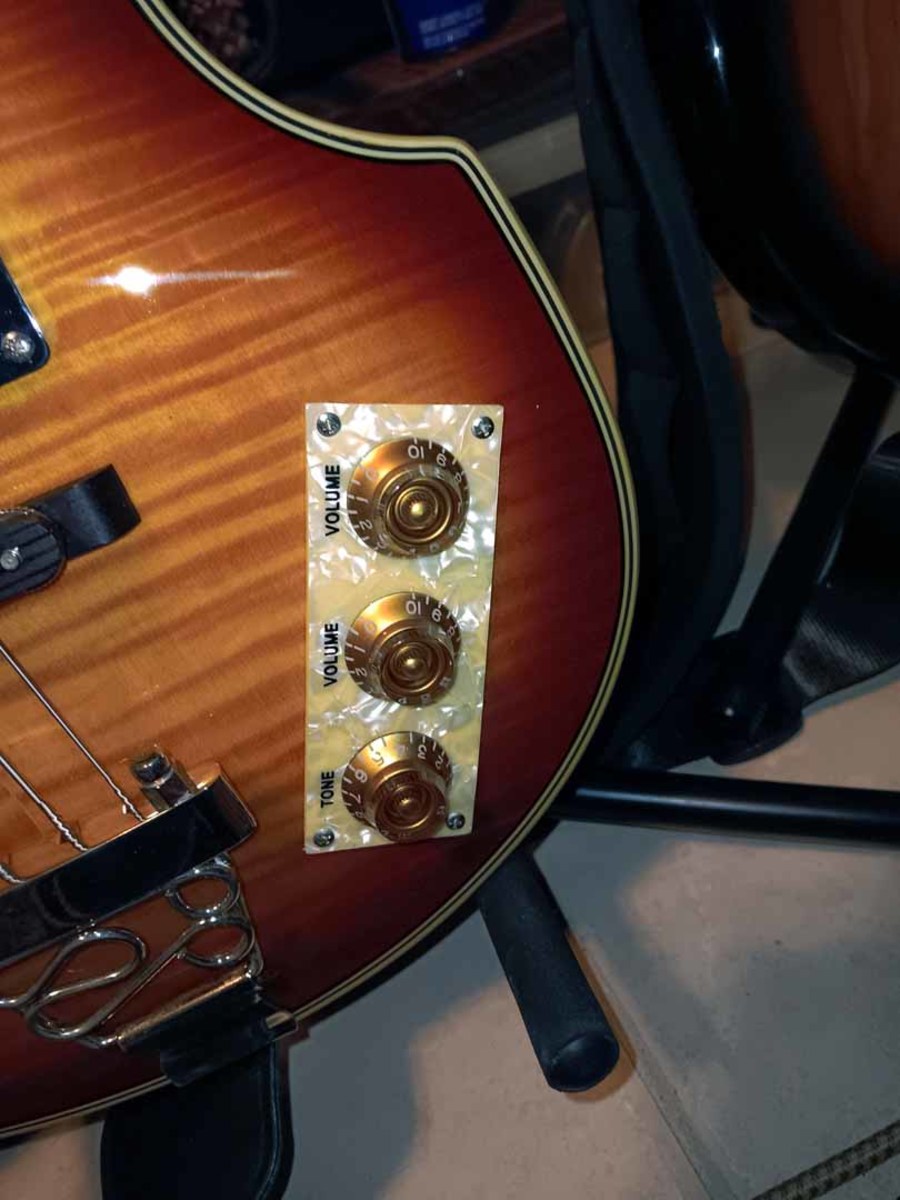 Music Gear Setup by jeremy_crockett featuring Epiphone Viola Bass