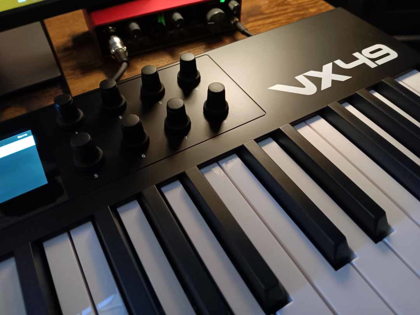 Studio Setup by jeremy_crockett featuring Alesis Vx49 49-Key Keyboard Controller