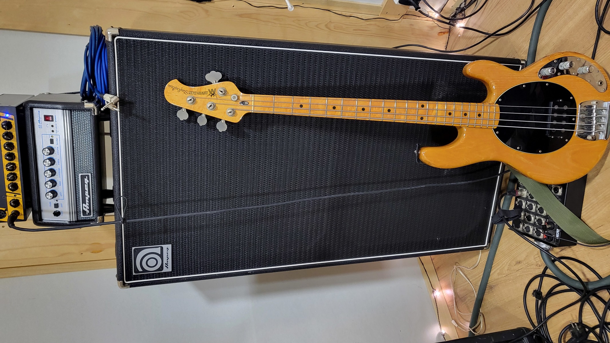 Music Gear Setup by goddamfreezer featuring Music Man Stingray 1979
