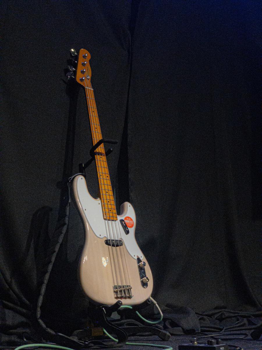 Bass Rig by cosinewave featuring Squier Precision Classic Vibe '50s, MONO M80 GS1 "the betty" strap, and Sadowsky SBP-2 Bass Preamp