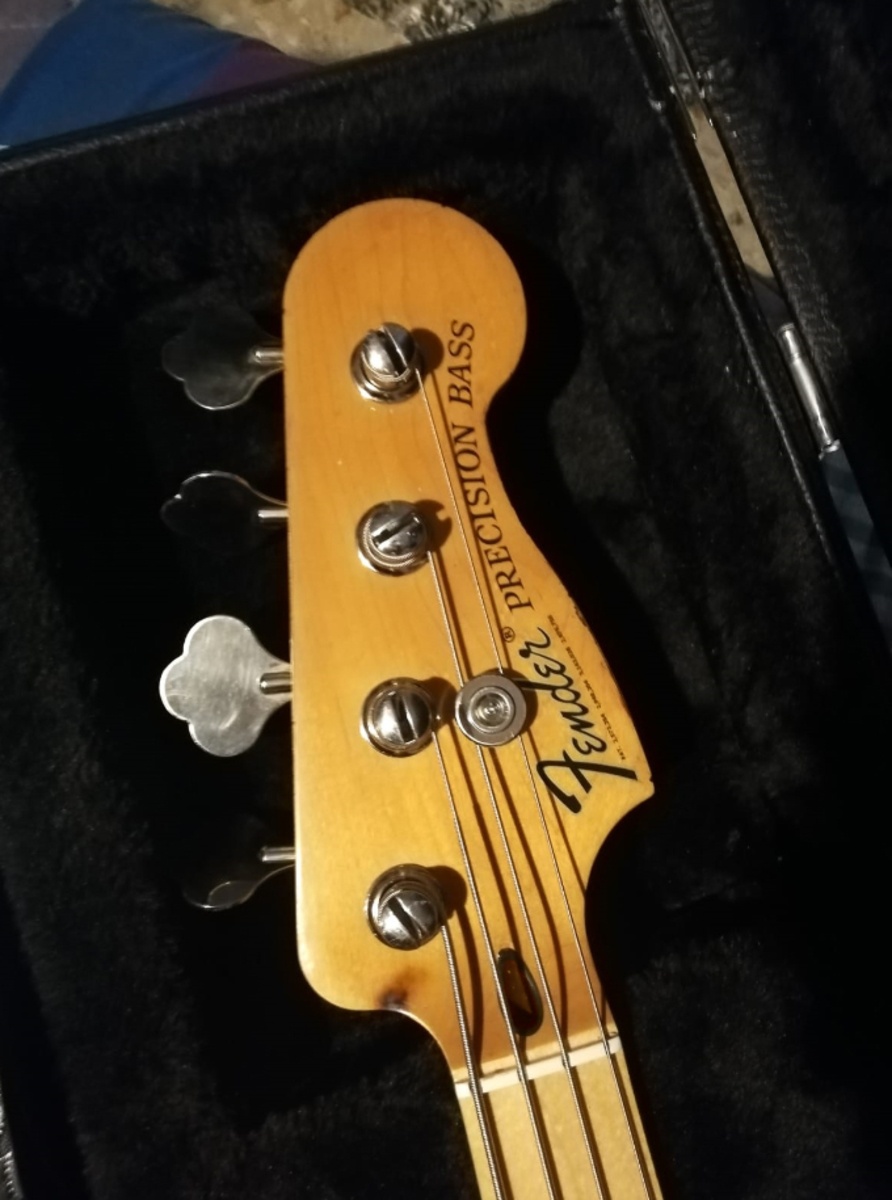 Bass Rig by zvn777 featuring Fender Pure Vintage '70S Bass Tuning Machines and Fender Precision Bass