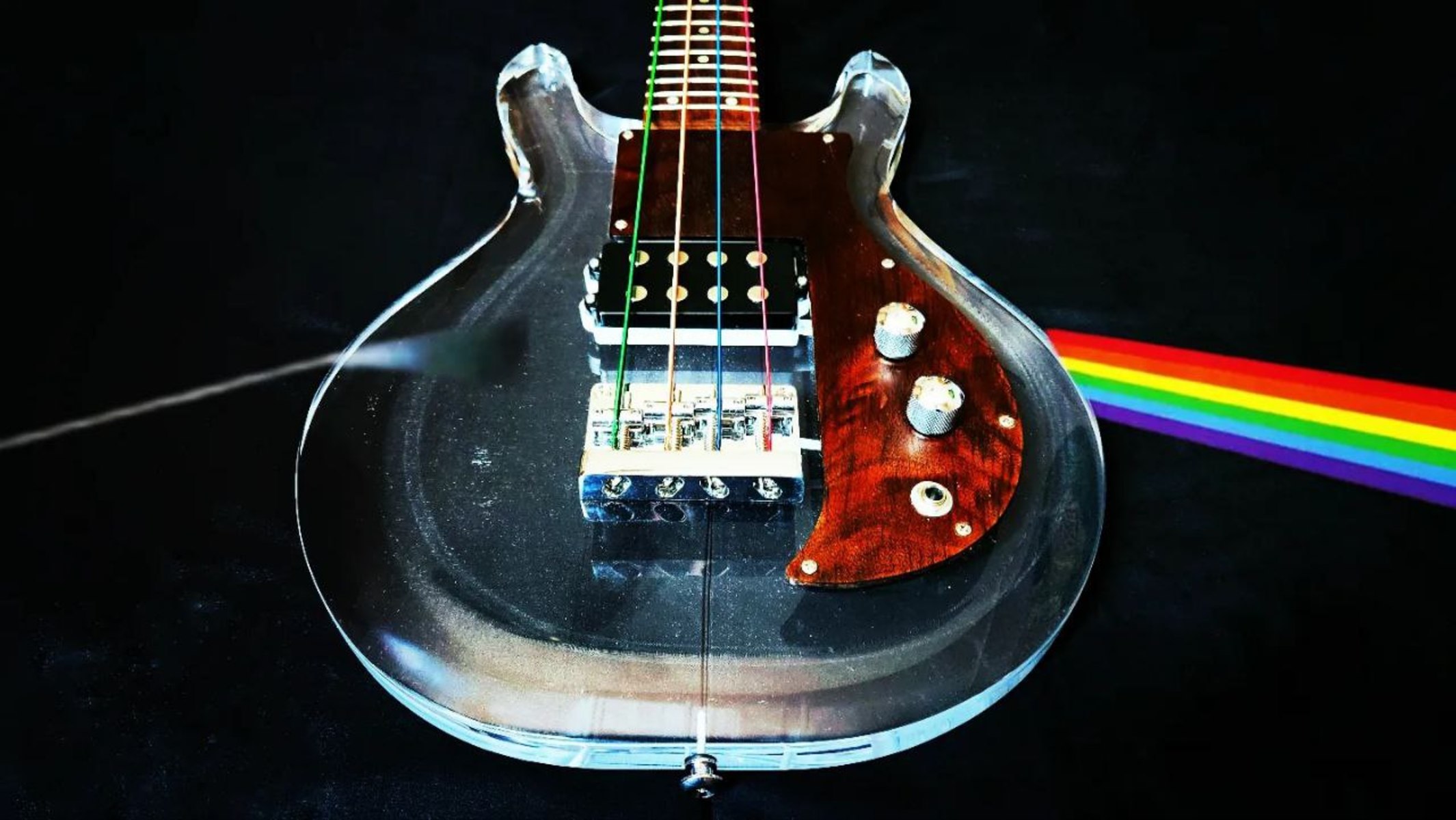 Music Gear Setup by thenerdbass featuring Ace Pro Guitars Acrylic Bass