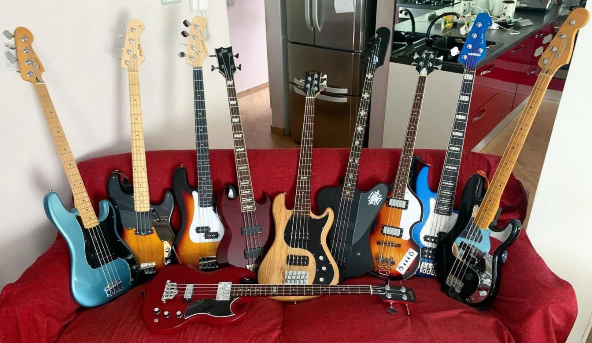 Bass Rig by thenerdbass featuring GIBSON SG SPECIAL BASS 120TH ANNIVERSARY, Fender Classic Series '50s Precision, and Fender Player Precision Bass and 7 more pieces of gear