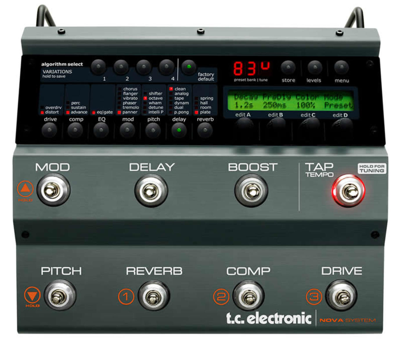 Country Pedalboard by elkr1nd featuring TC Electronic Nova System