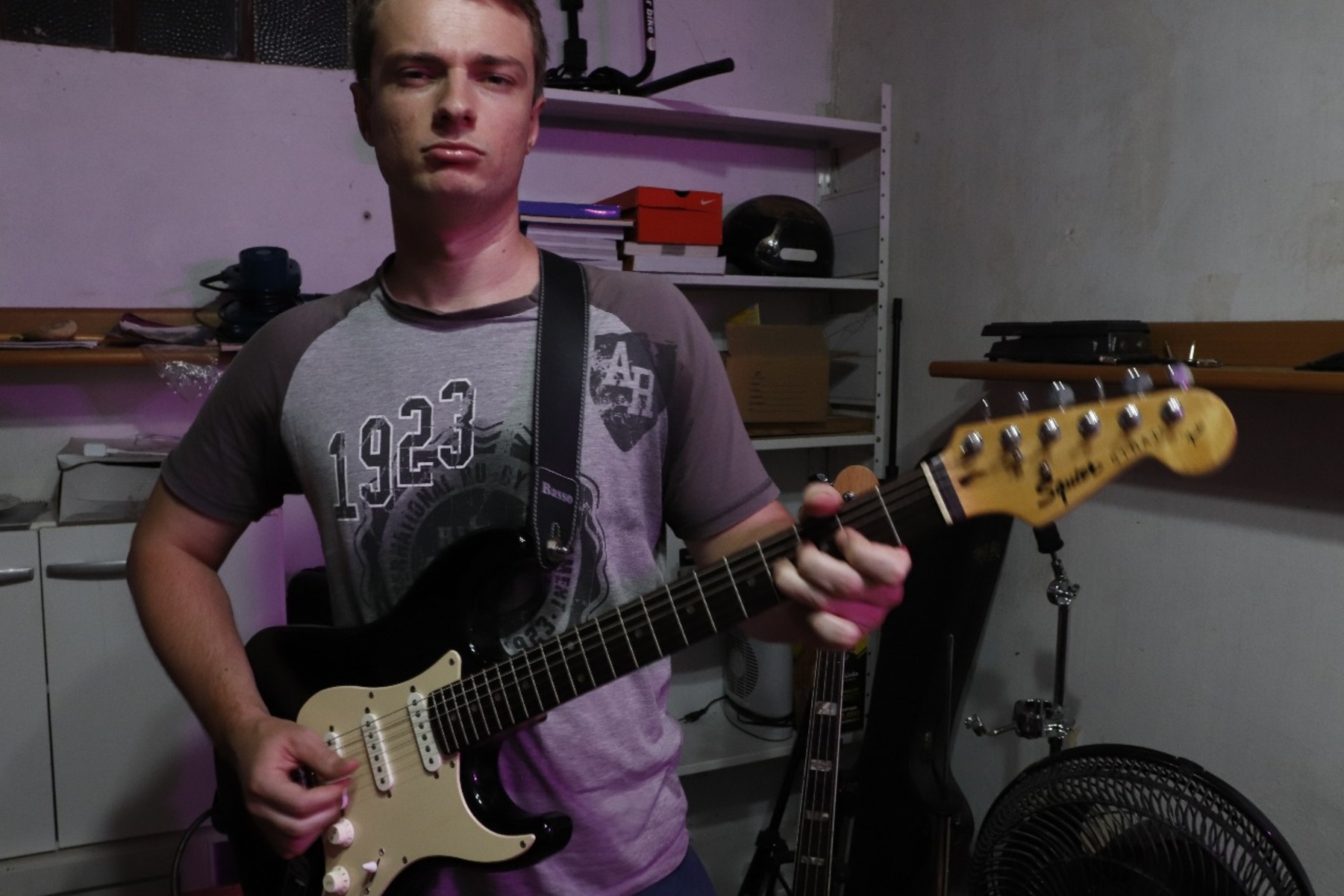 Music Gear Setup by yuri_andersson featuring Squier Bullet Stratocaster SSS