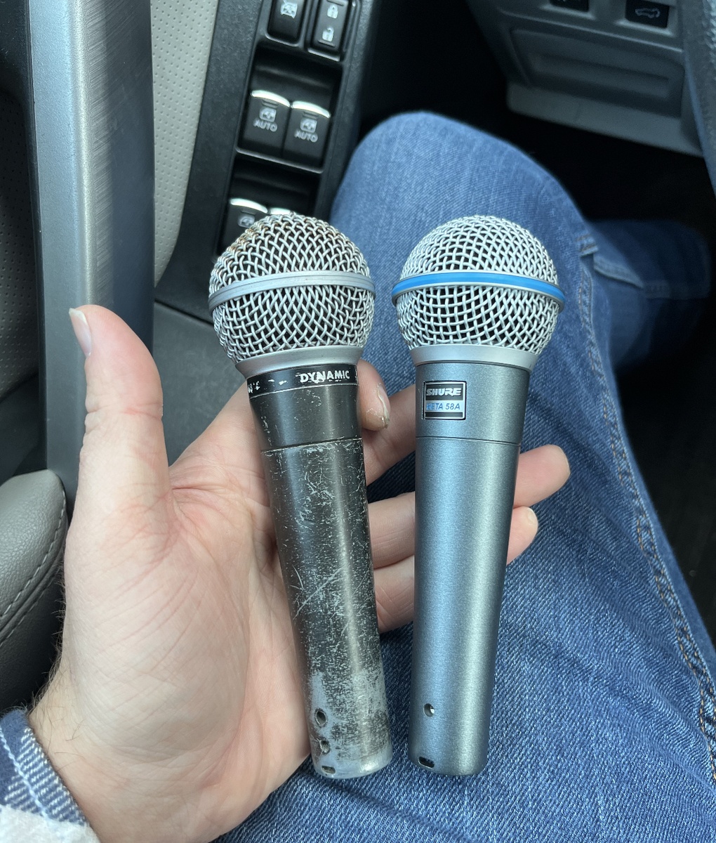 Live Rig by tom_pahl featuring Shure Beta 58A and Shure SM58