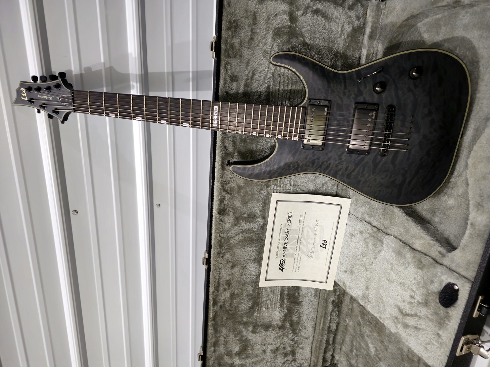 Live Rig by chris_meyers featuring ESP LTD H7-2015 40th Anniversary 2015