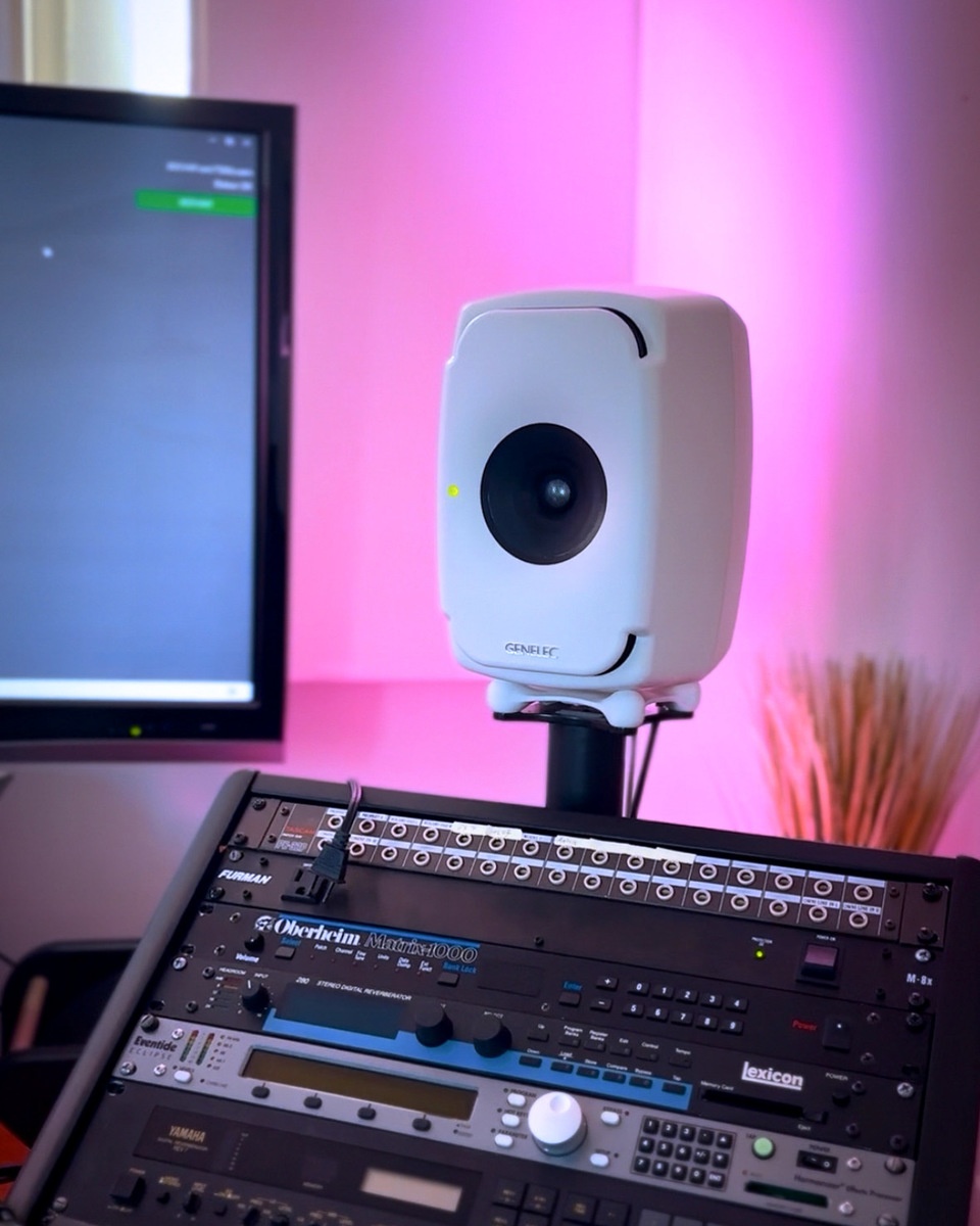 Studio Setup by nsemest182 featuring Genelec 8341A and Genelec 8341A SAM™ Studio Monitor
