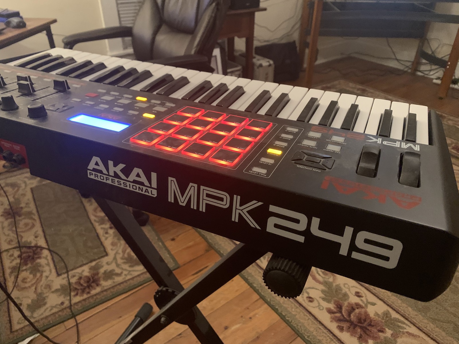 Electronic Studio Setup by jonathandavidmoore featuring Akai MPK249