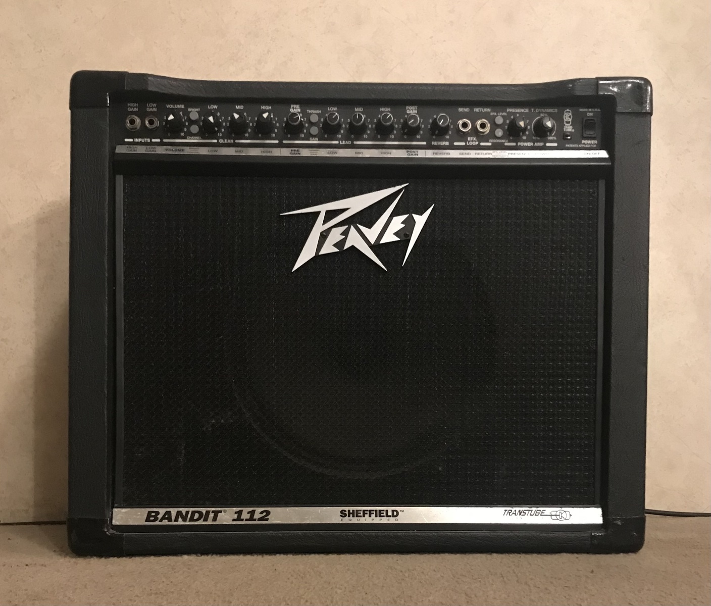 Amp Rig by akidcalledoutlaw featuring Peavey Bandit 112 - Transtube