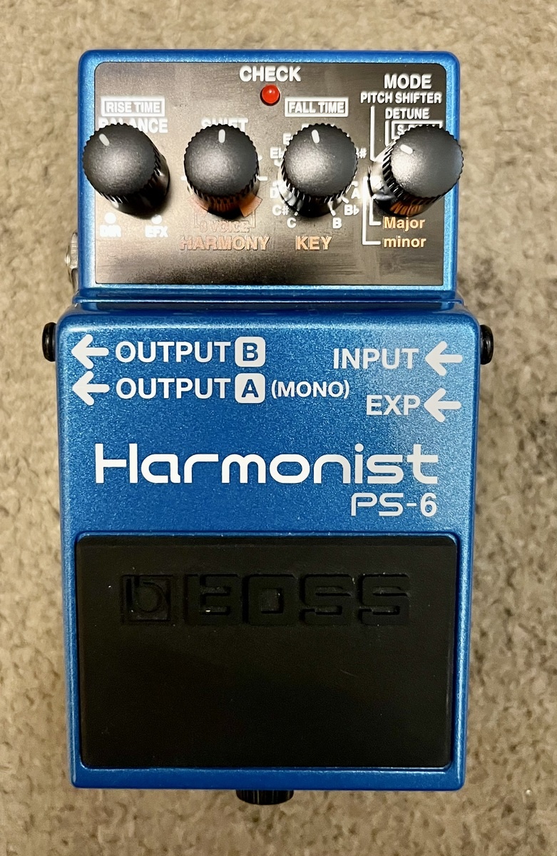 Pedalboard by akidcalledoutlaw featuring Boss PS-6 Harmonist