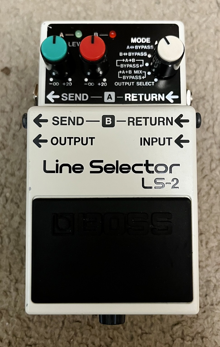 Pedalboard by akidcalledoutlaw featuring Boss LS-2 Line Selector