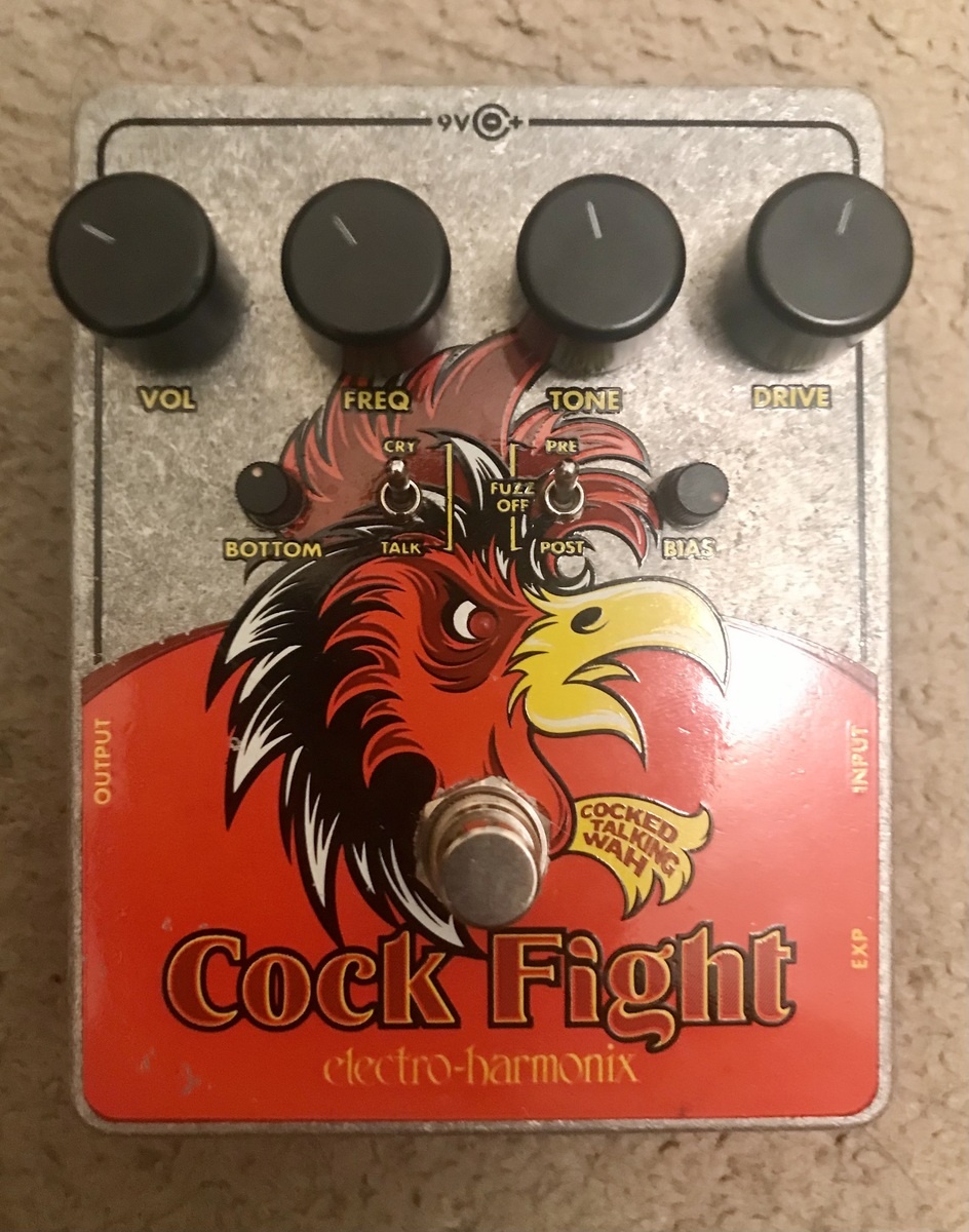 Pedalboard by akidcalledoutlaw featuring Electro-Harmonix Cock Fight