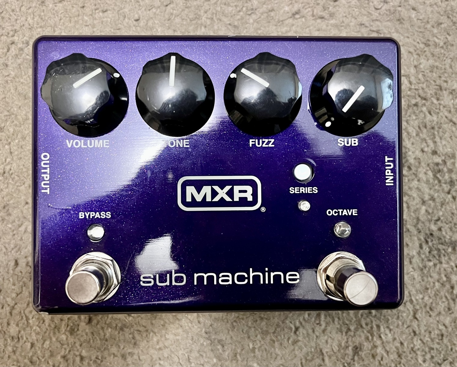 Metal Pedalboard by akidcalledoutlaw featuring MXR Sub Machine Octave Fuzz