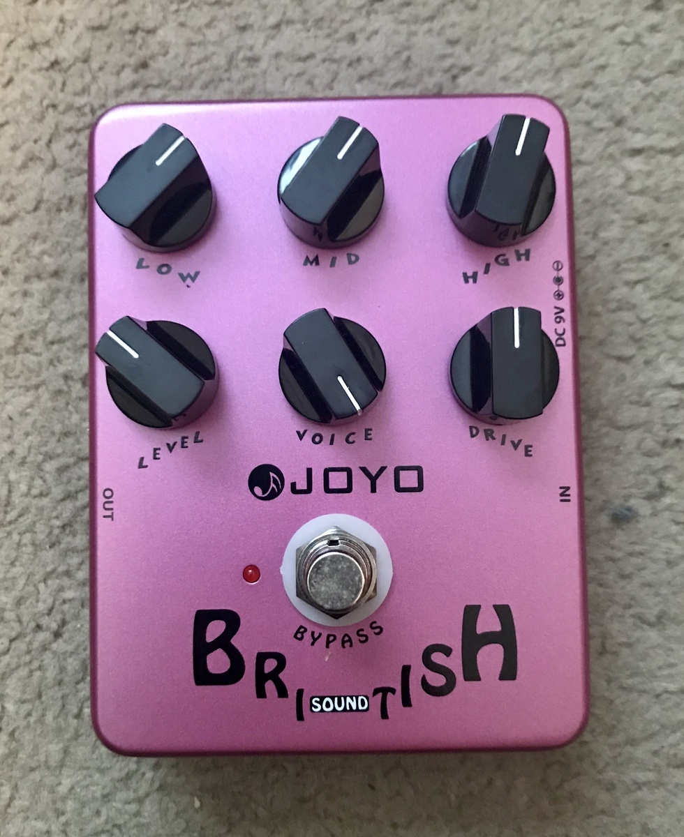 Pedalboard by akidcalledoutlaw featuring Joyo JF-16 British Sound