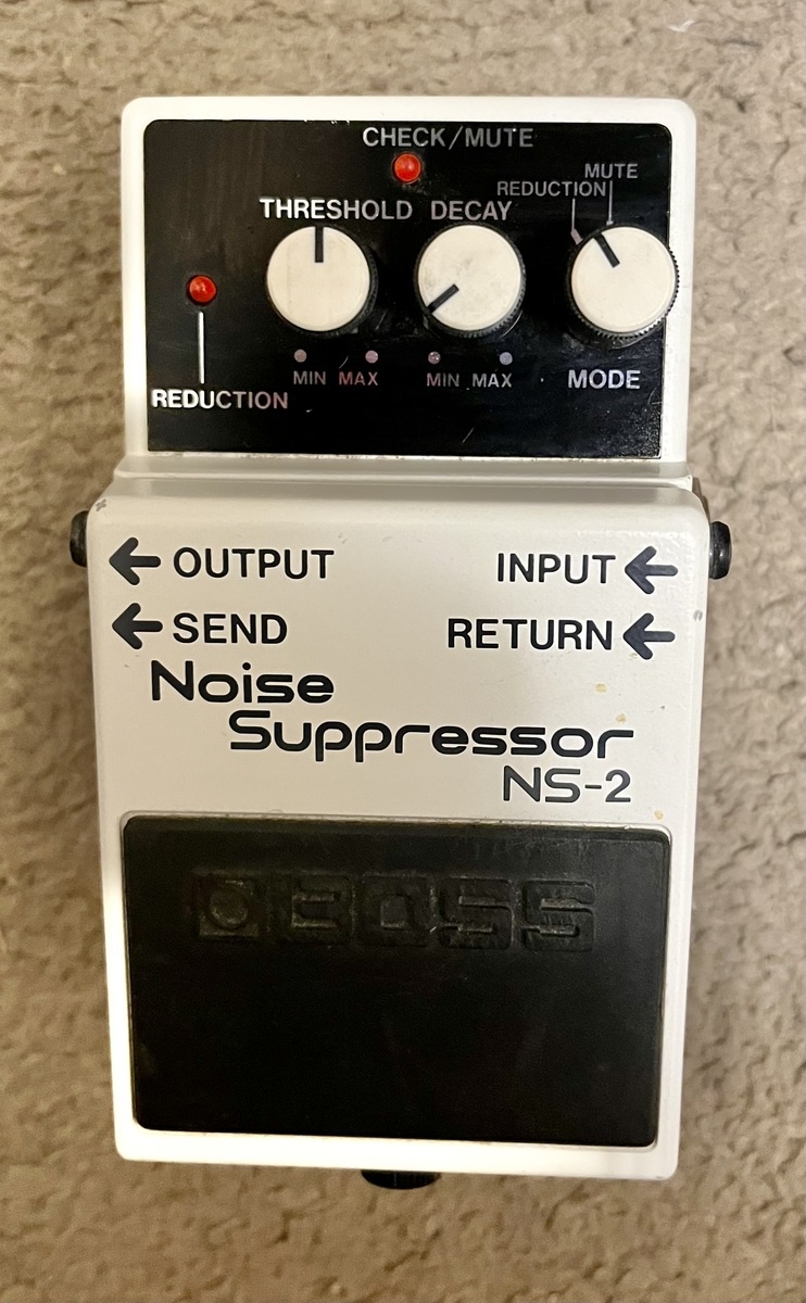 Metal Pedalboard by akidcalledoutlaw featuring Boss NS-2 Noise Suppressor