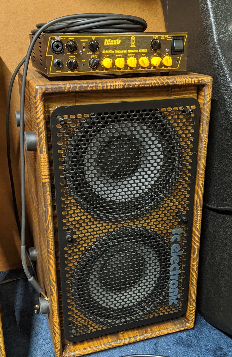 Jazz Amp Rig by professor_tice featuring Markbass Little Mark Tube 800 and TC Electronic RS210