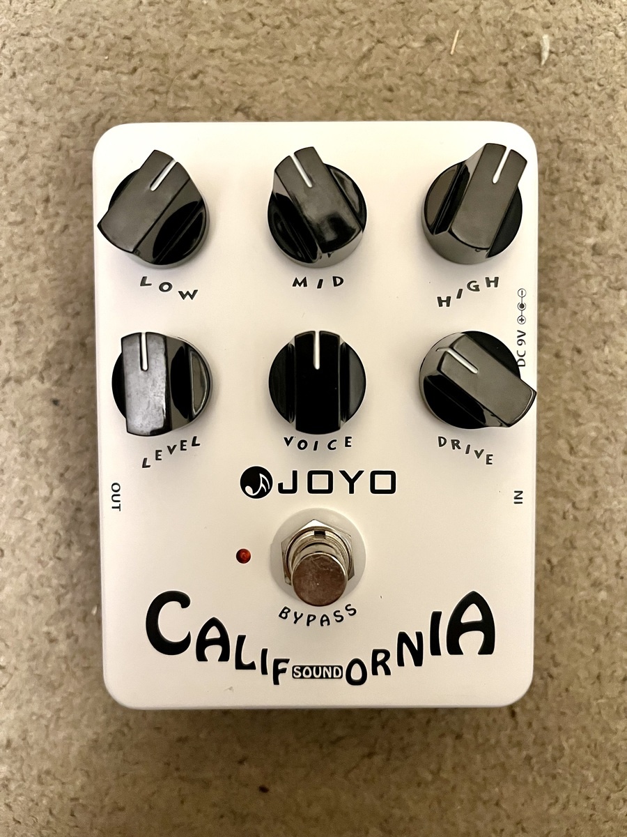 Pedalboard by akidcalledoutlaw featuring Joyo JF-16 California Sound