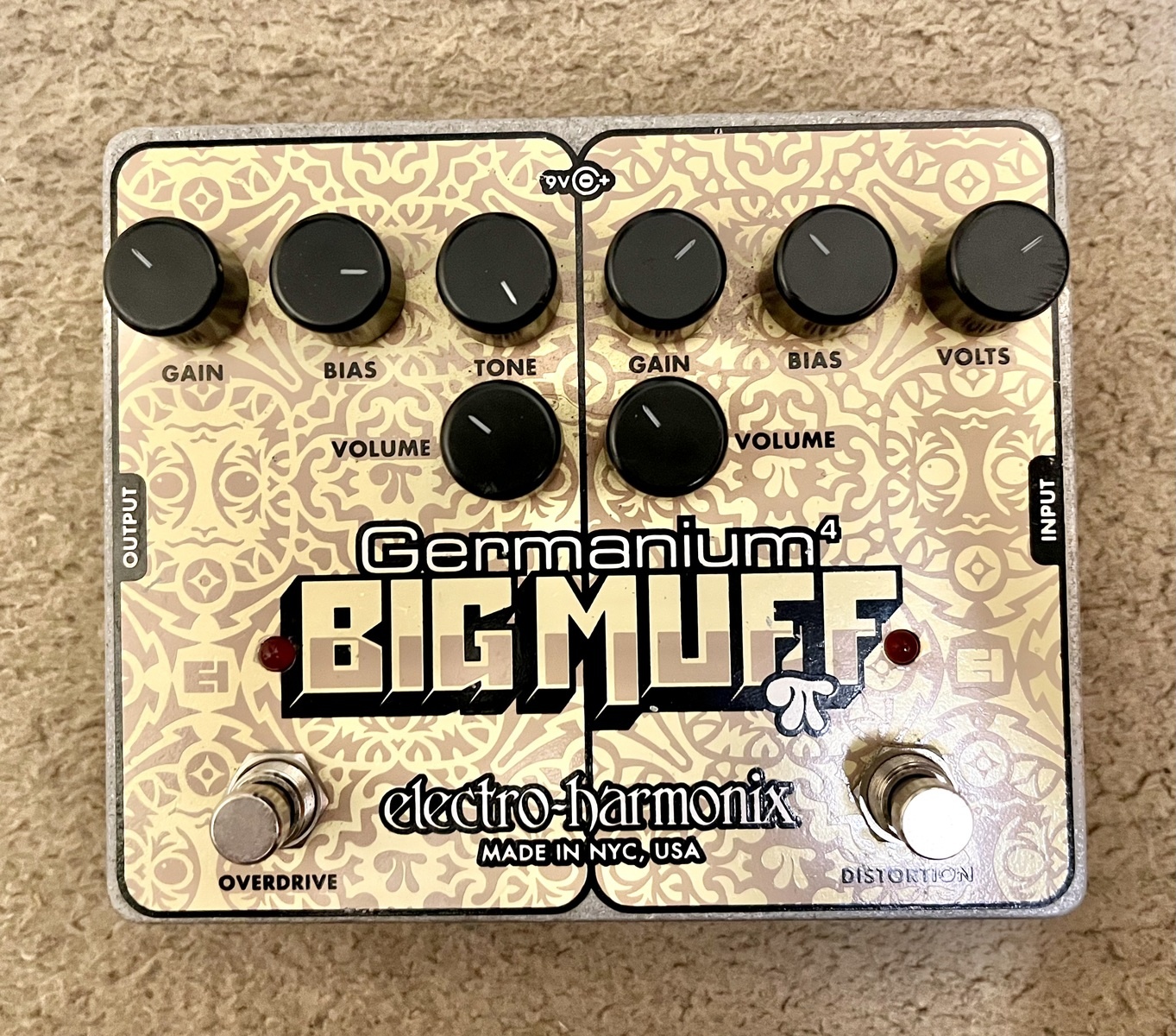 Pedalboard by akidcalledoutlaw featuring Electro-Harmonix Germanium 4 Big Muff Pi