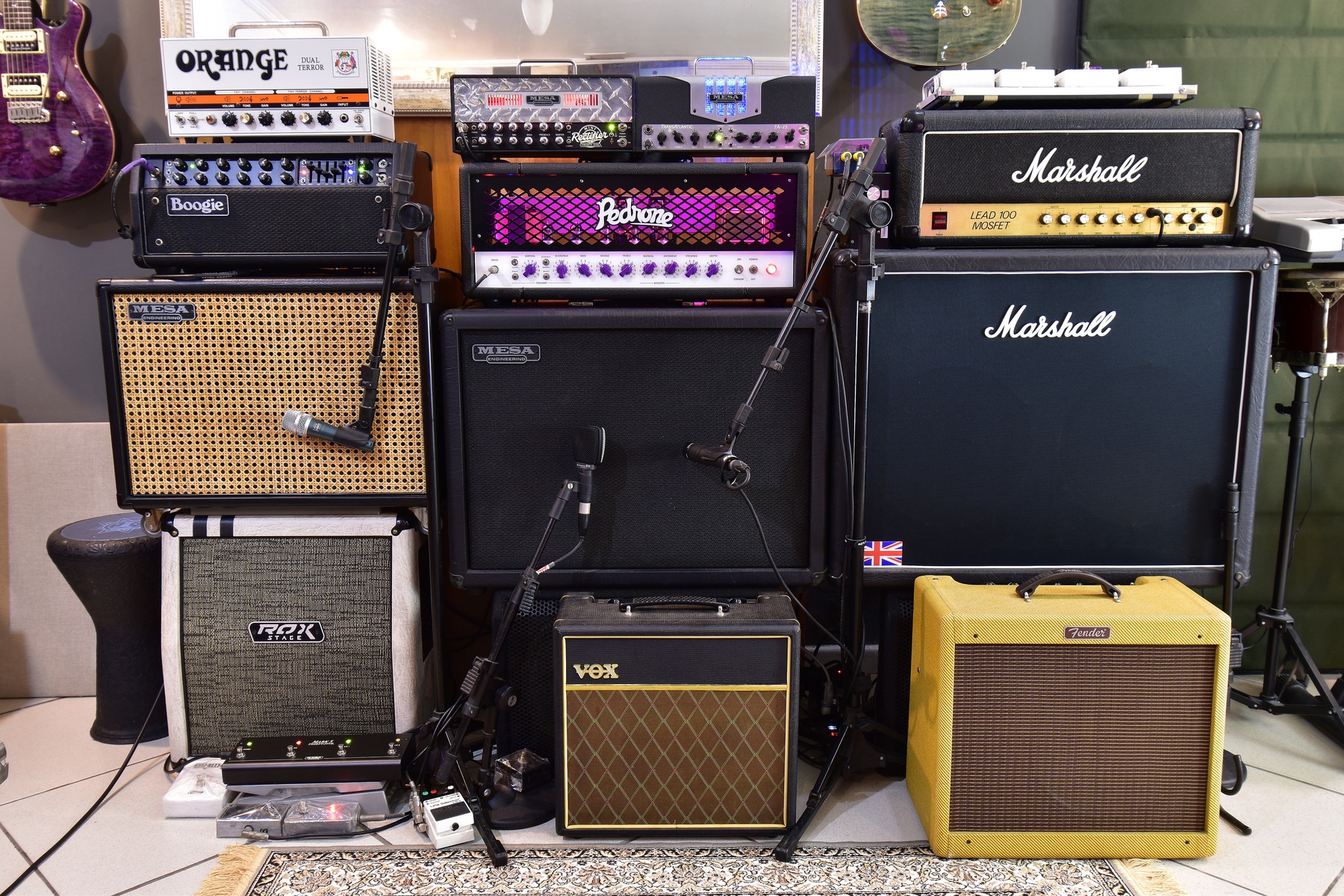 Studio Setup by filbuc featuring Mesa/Boogie Mark V:35 Head