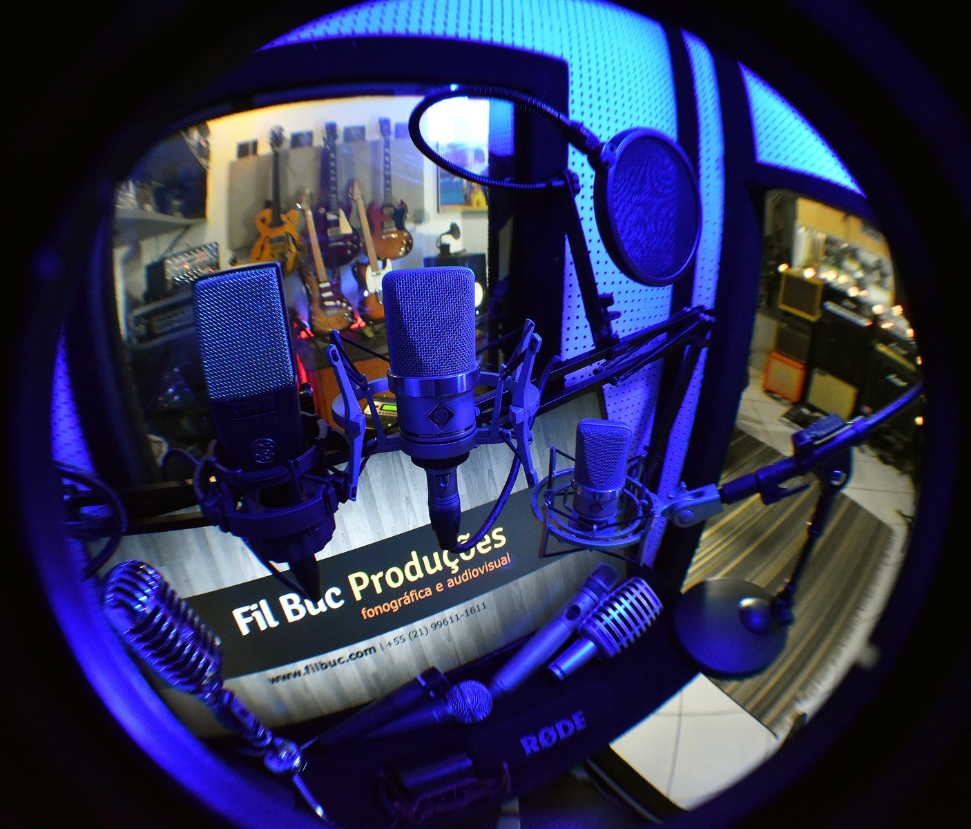 Electronic Studio Setup by filbuc featuring AKG C414 XL II