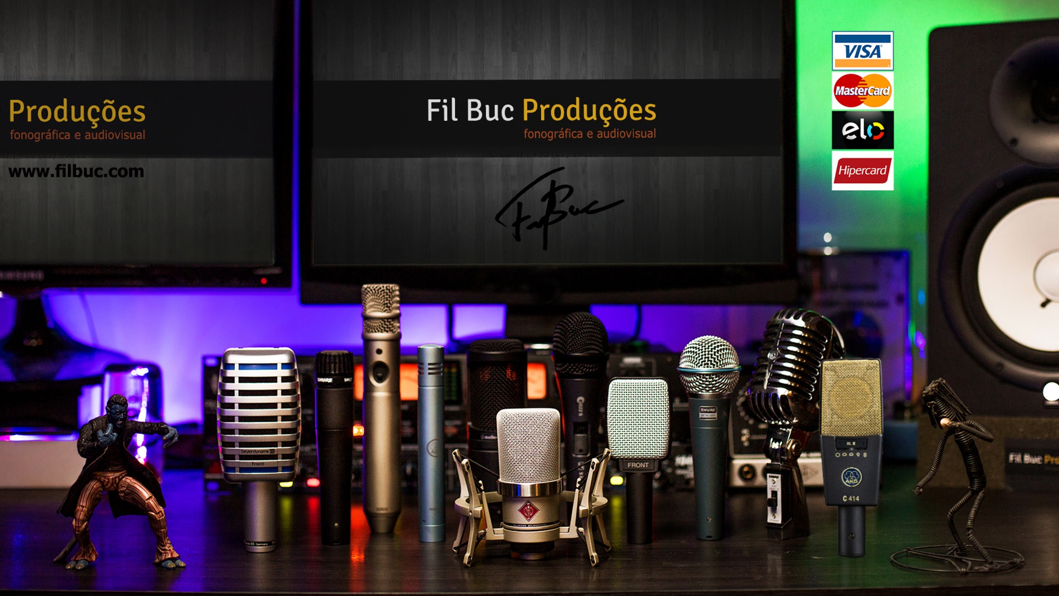 Electronic Studio Setup by filbuc featuring Neumann TLM 102