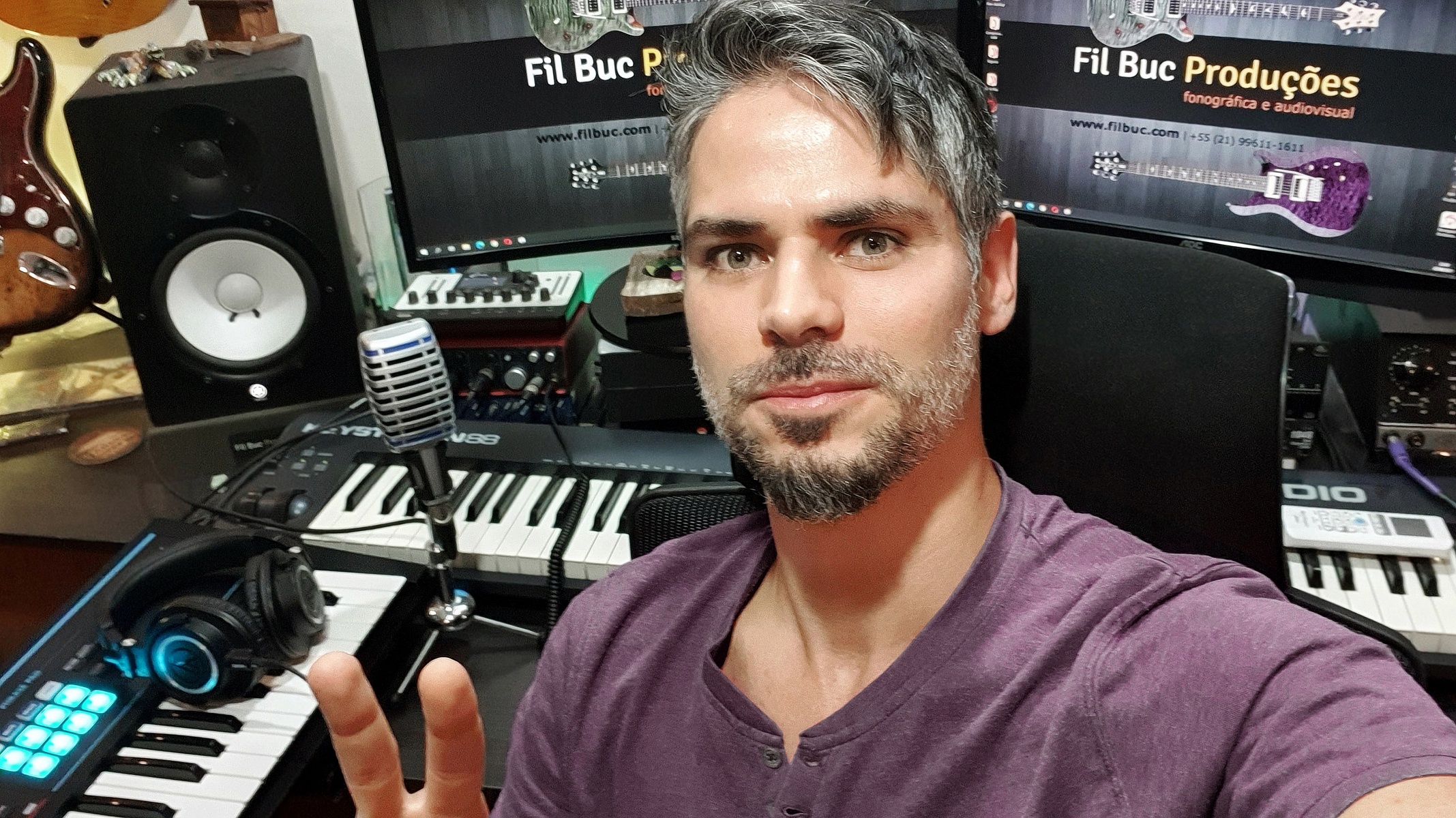 Electronic Studio Setup by filbuc featuring Roland JUNO-DS 61 Synthesizer
