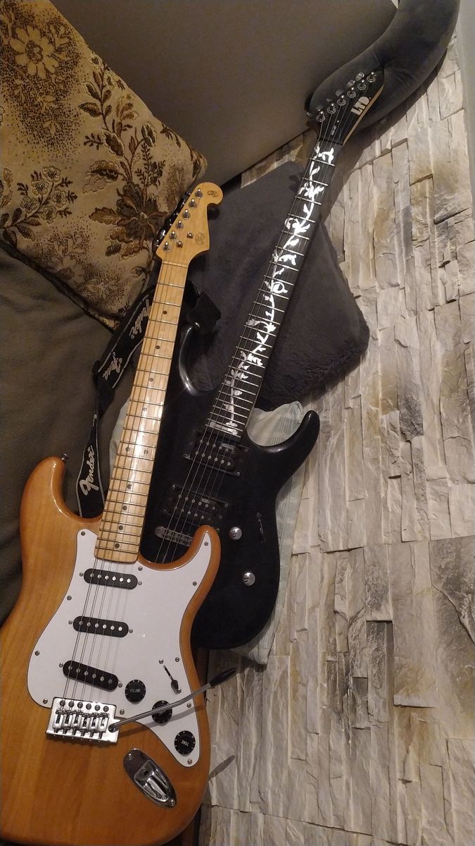 LTD Music Gear Setup by bananv15 featuring LTD MH-10 and SX Guitars SST/